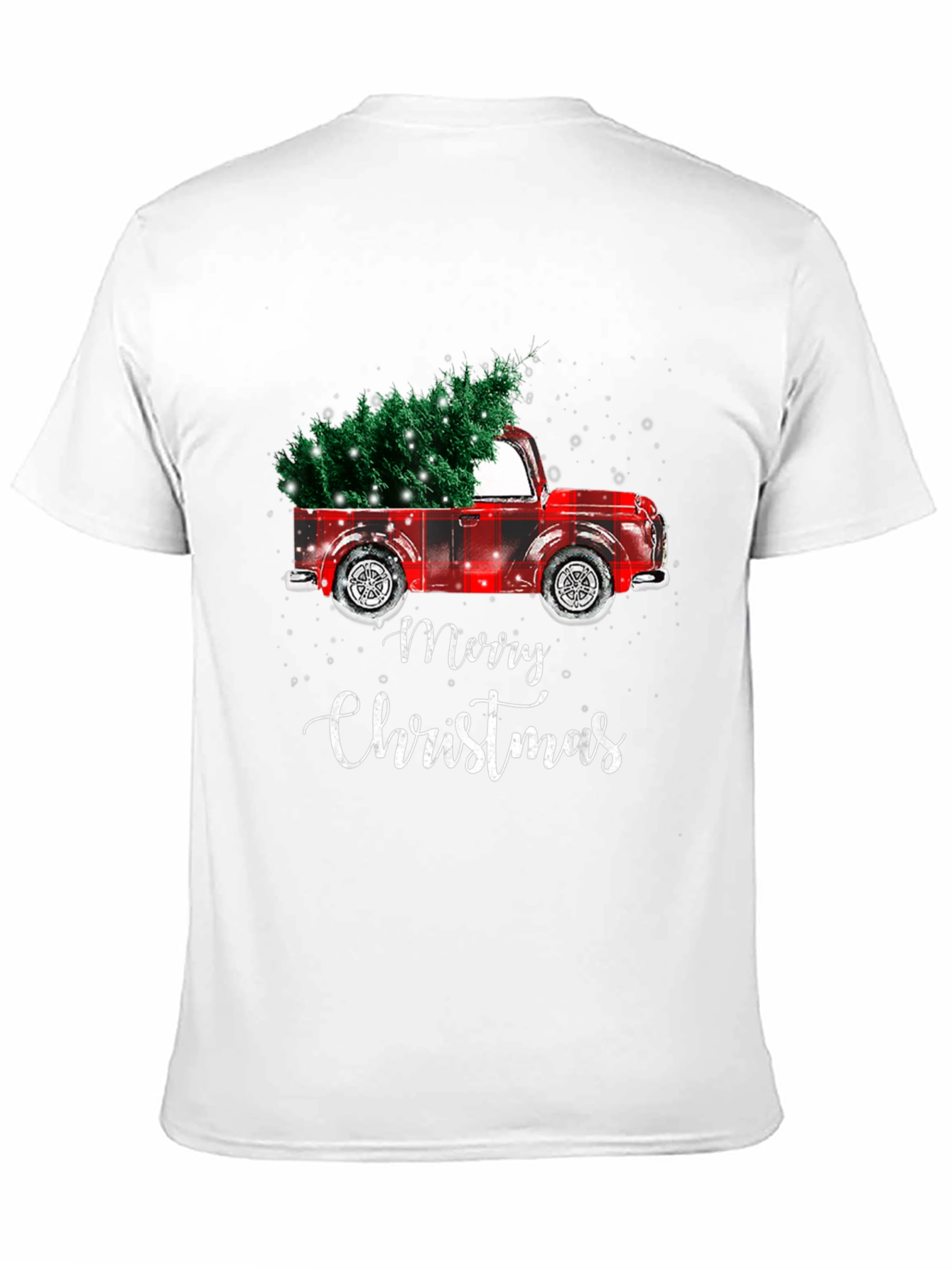 Merry Christmas Tree Truck T-Shirt