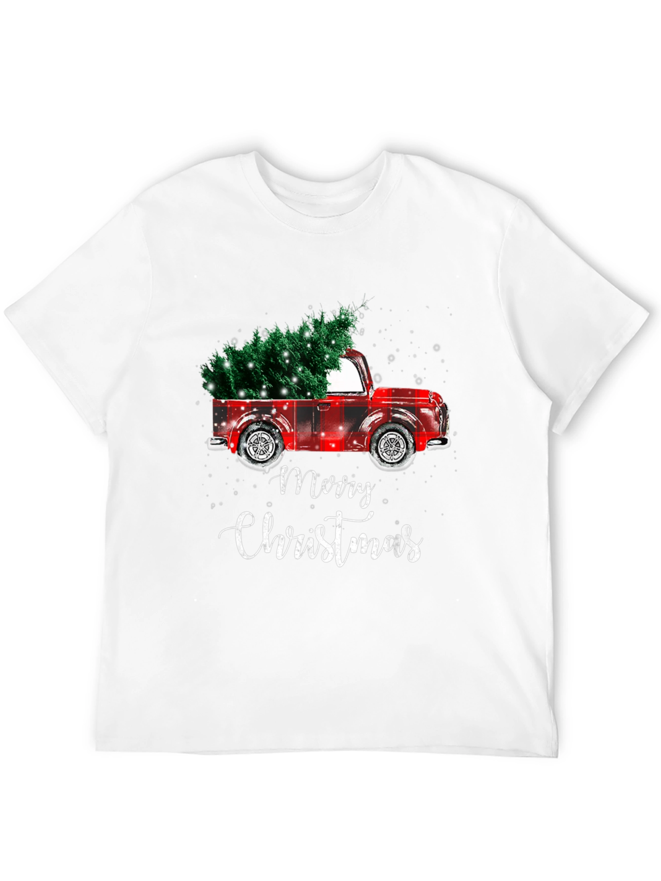 Merry Christmas Tree Truck T-Shirt