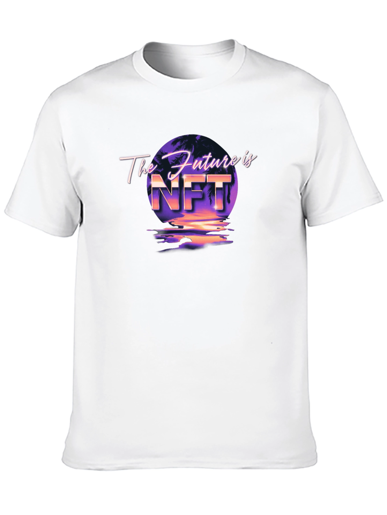 The Future is NFT Black Graphic Tee