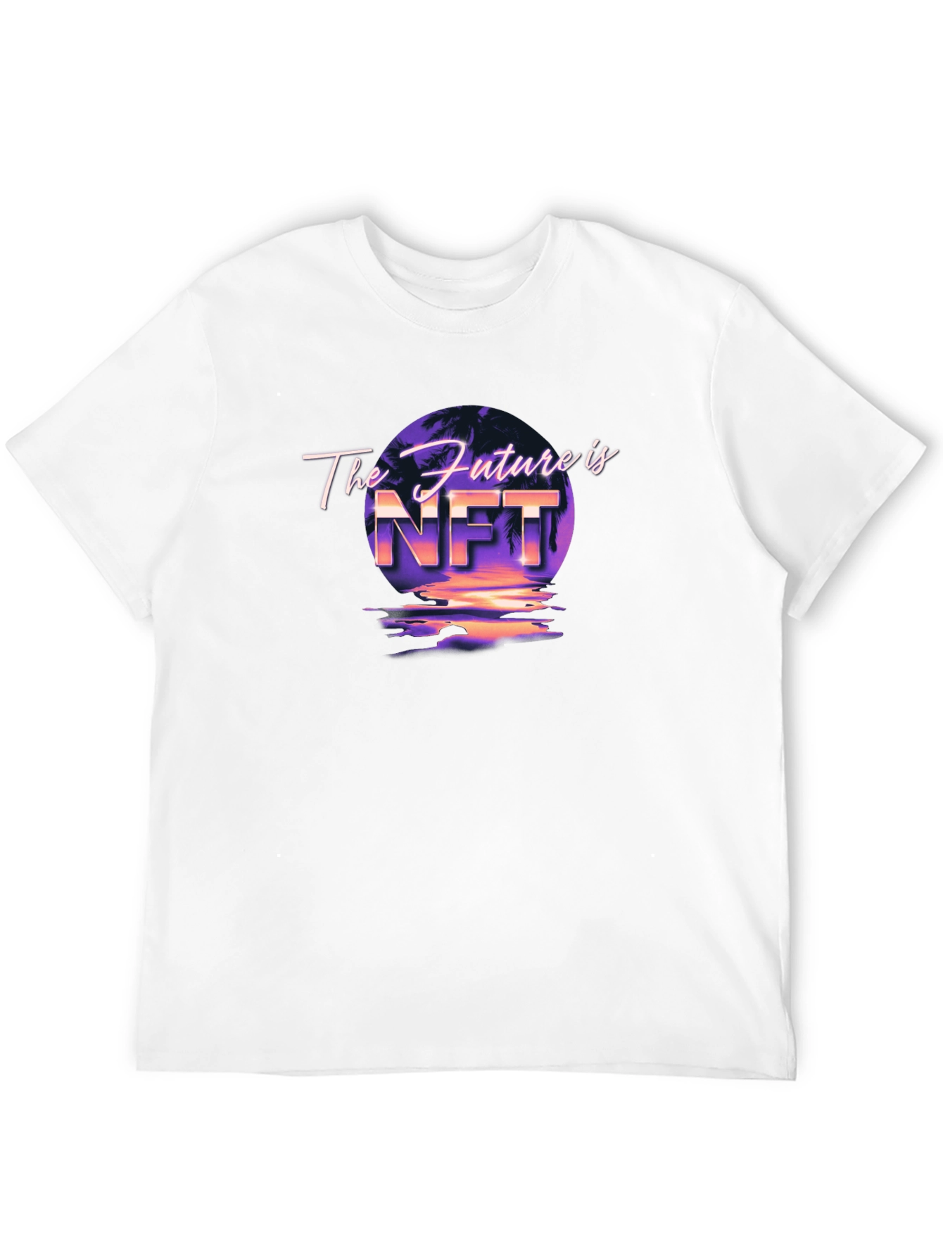 The Future is NFT Black Graphic Tee