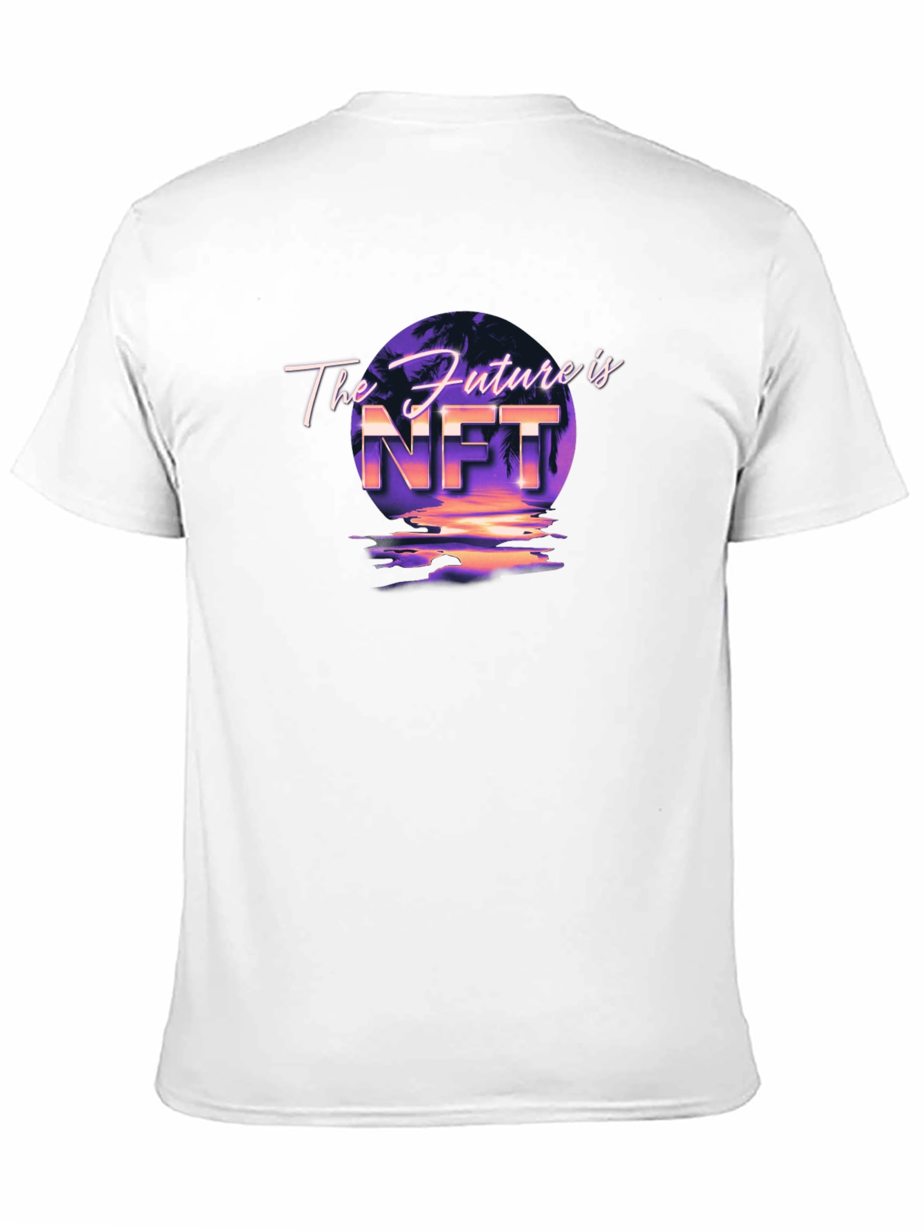 The Future is NFT Black Graphic Tee