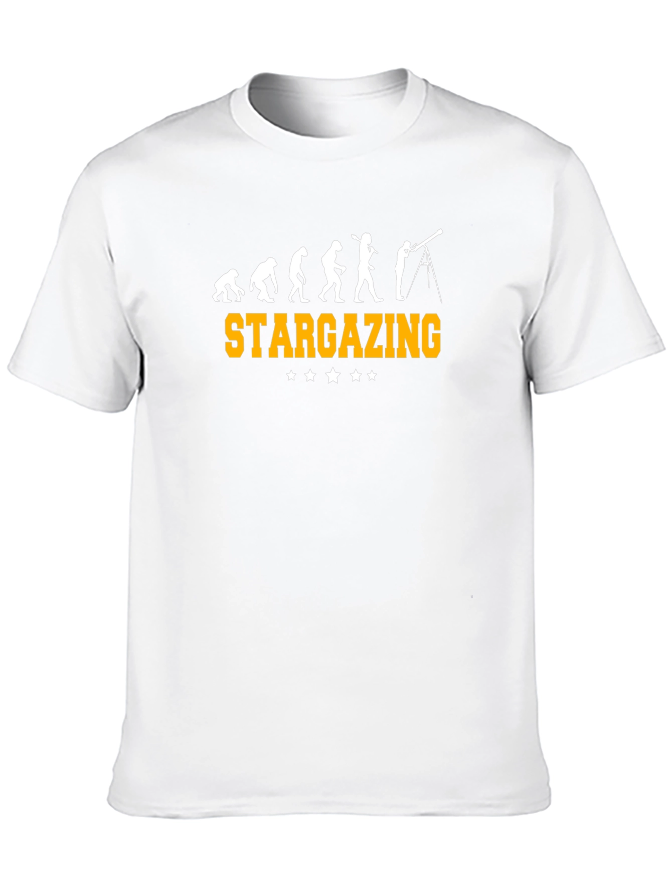 Stargazing Evolution Black T-Shirt