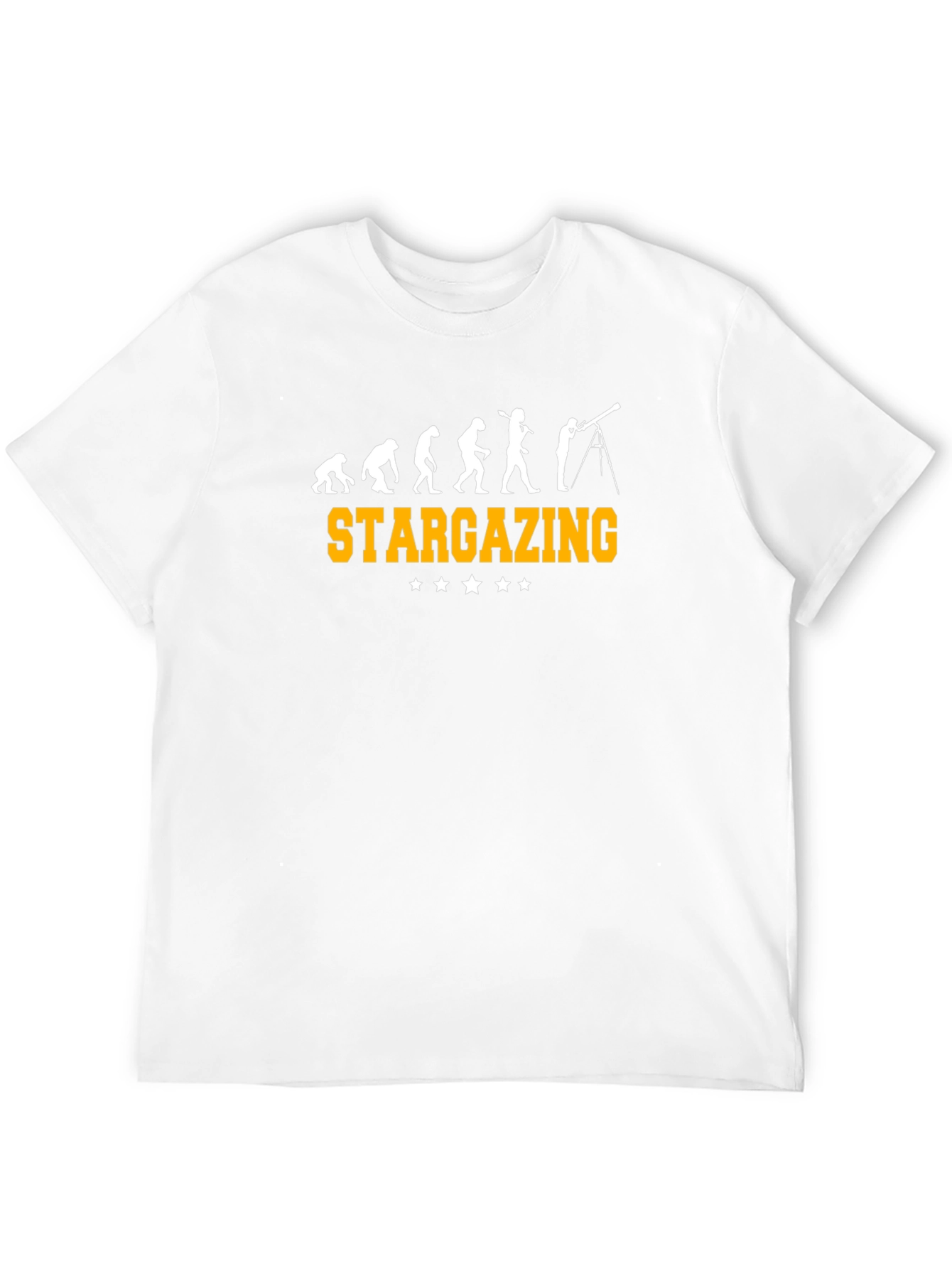 Stargazing Evolution Black T-Shirt