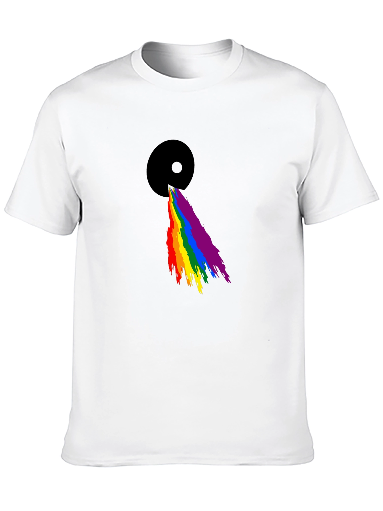 Rainbow Prism Graphic Tee