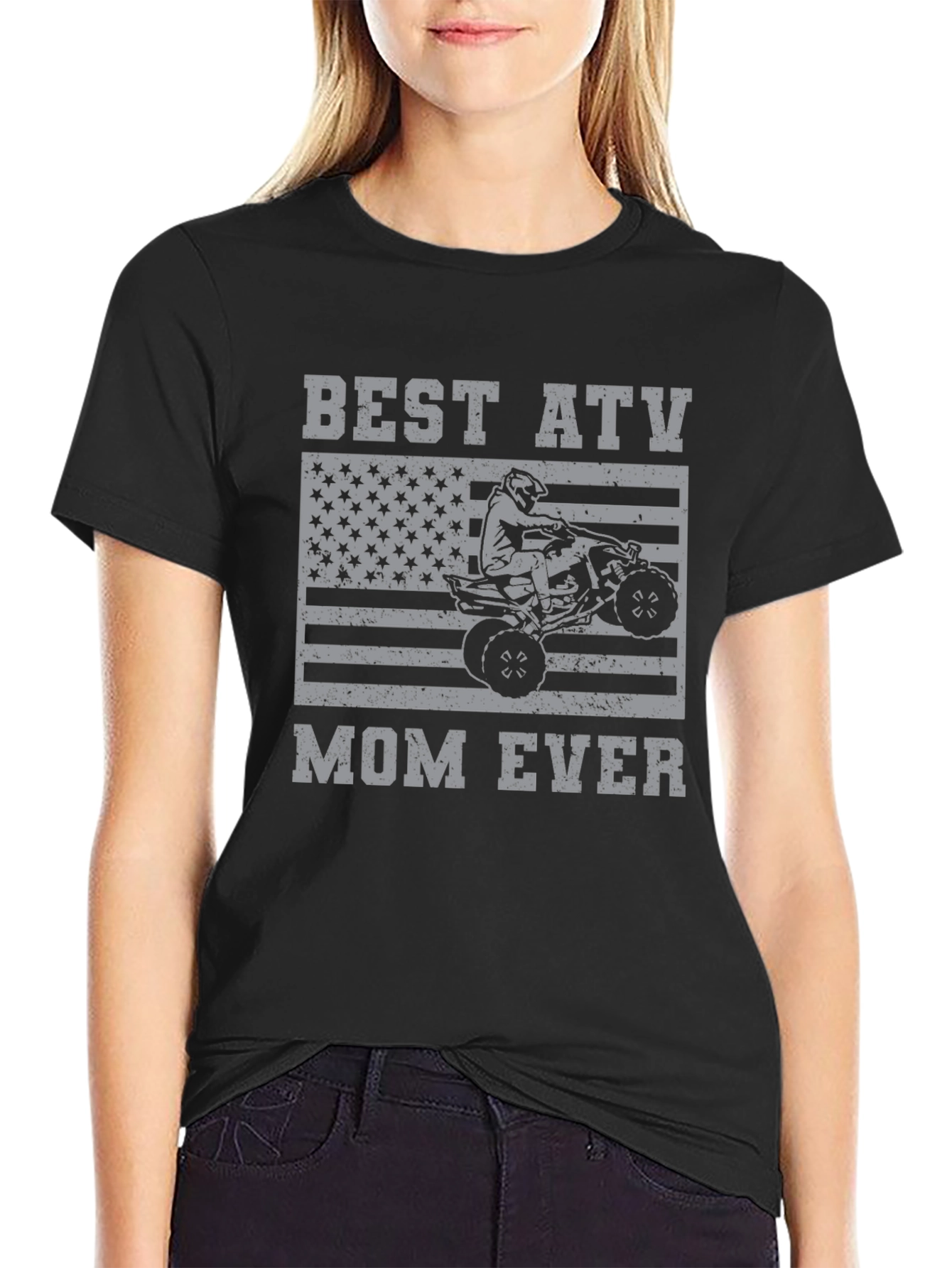 Best ATV Mom Ever Graphic T-Shirt