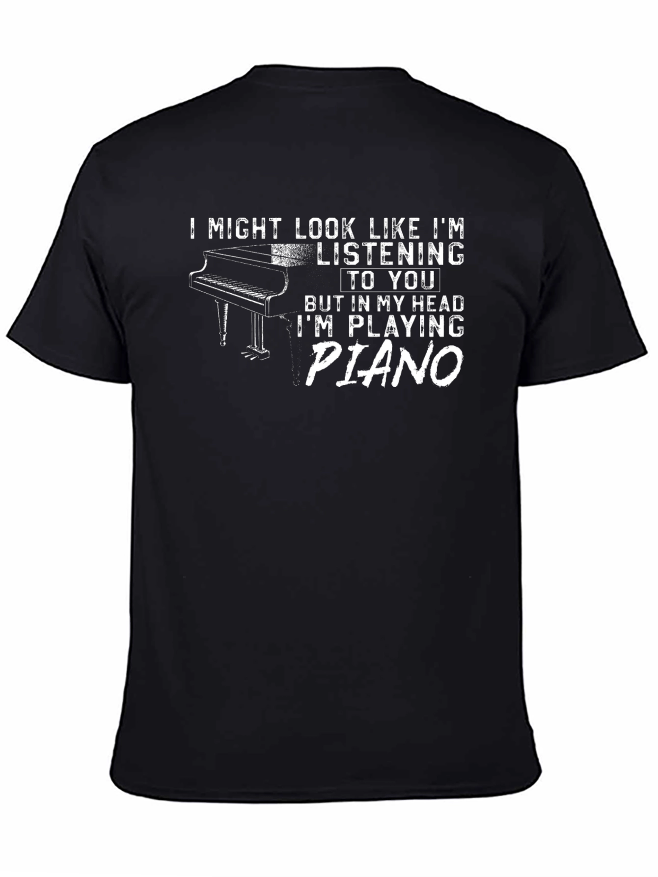 Piano Lover T-Shirt - Im Playing Piano