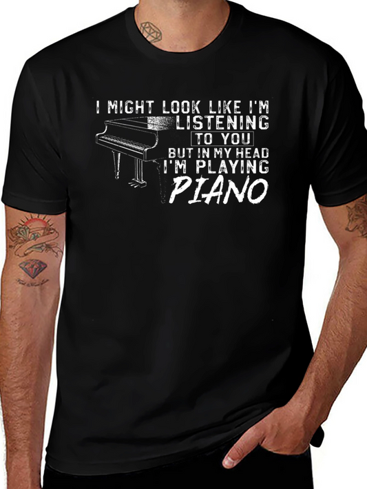 Piano Lover T-Shirt - Im Playing Piano