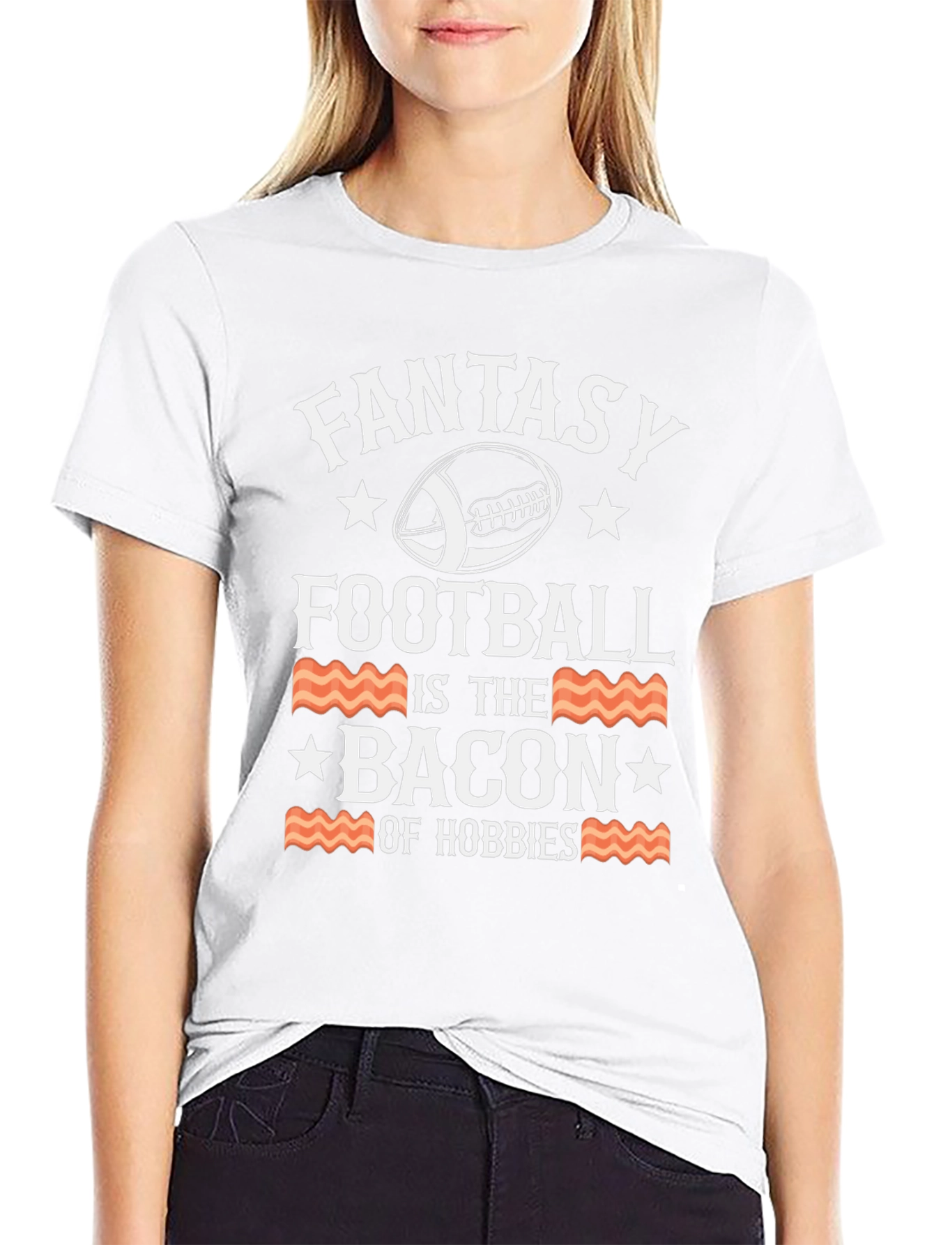 Fantasy Football Bacon Hobbies T-Shirt
