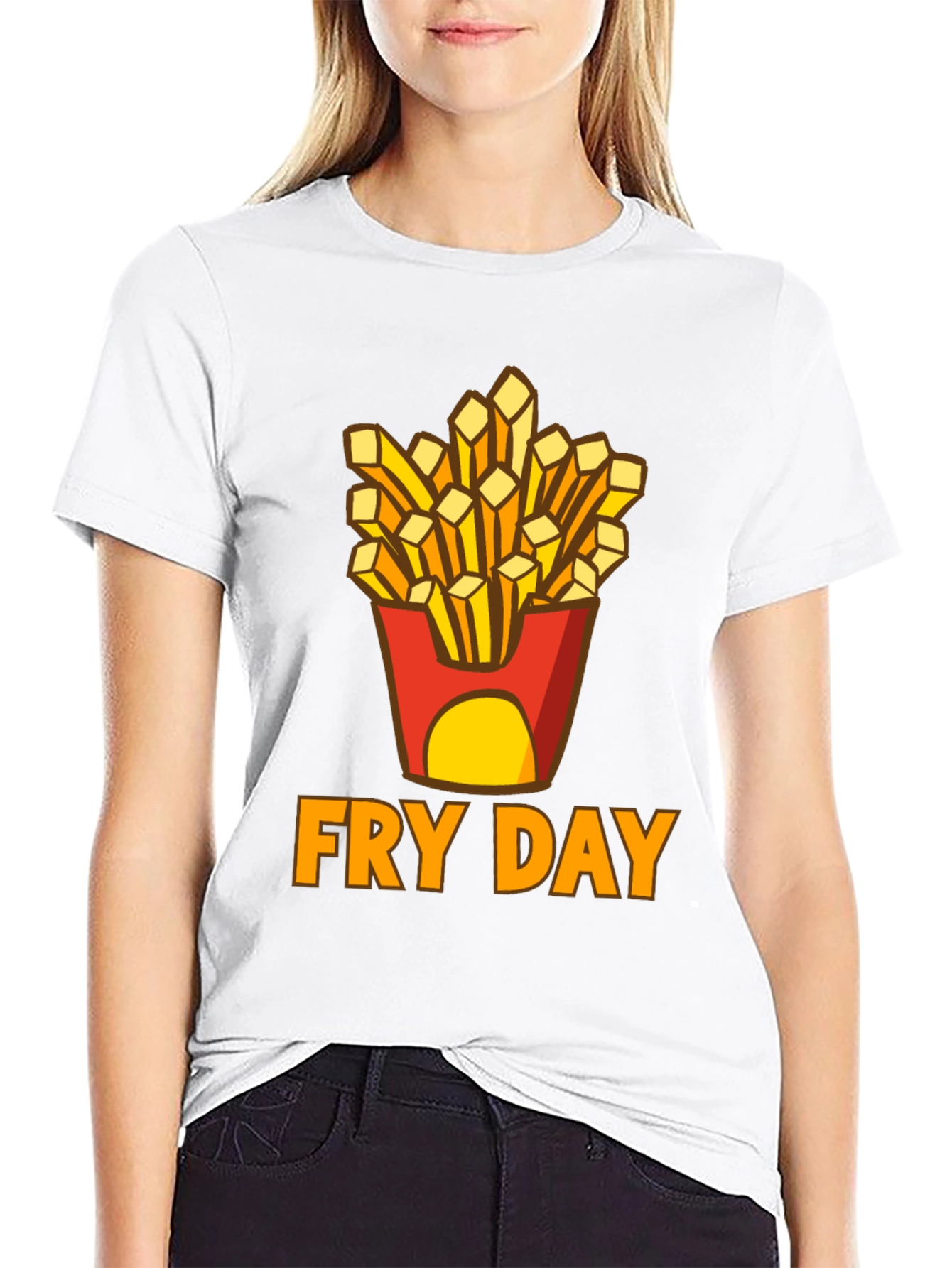 Fry Day Funny Foodie T-Shirt