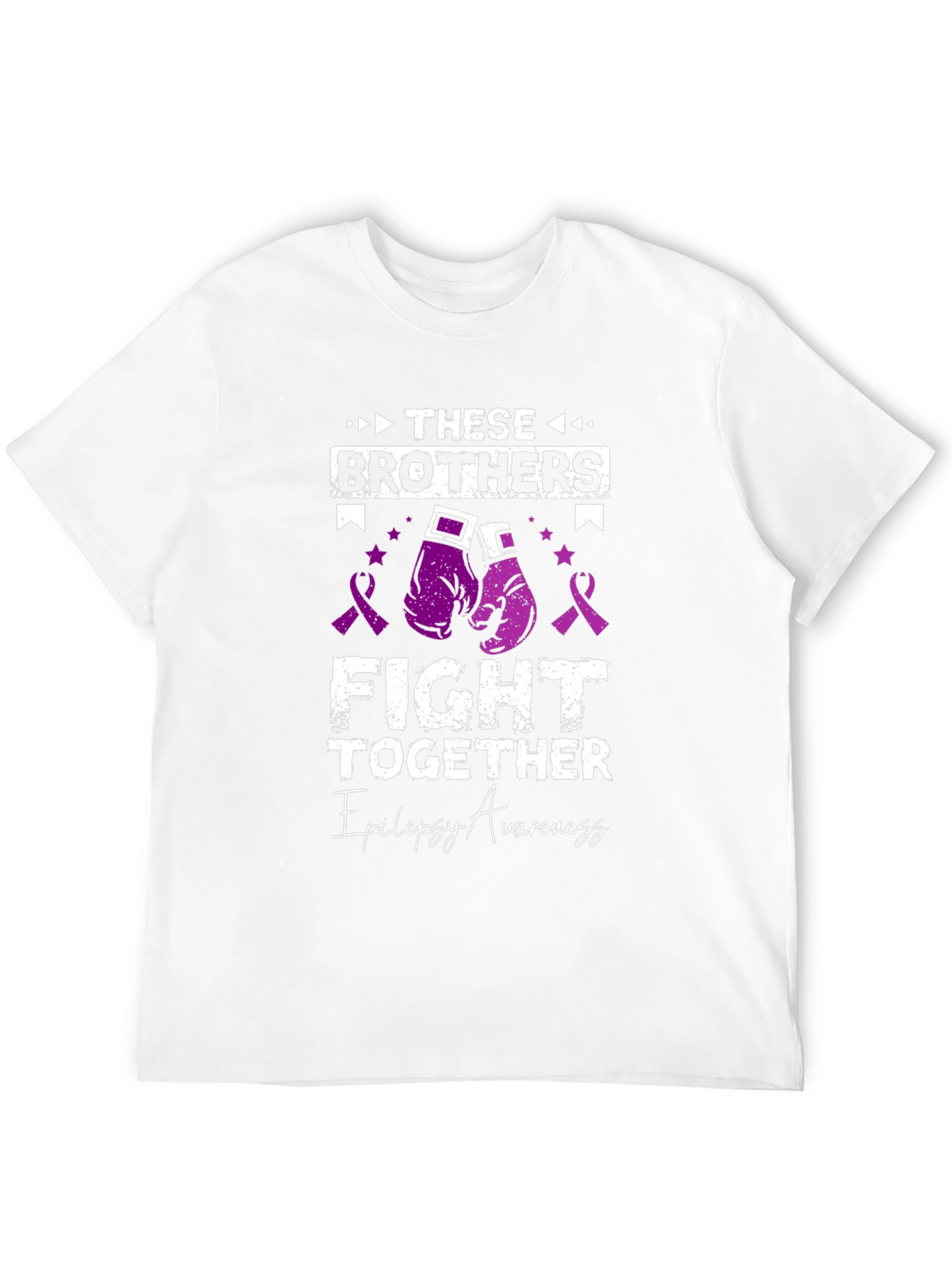 Epilepsy Awareness Brothers Fight Together T-Shirt