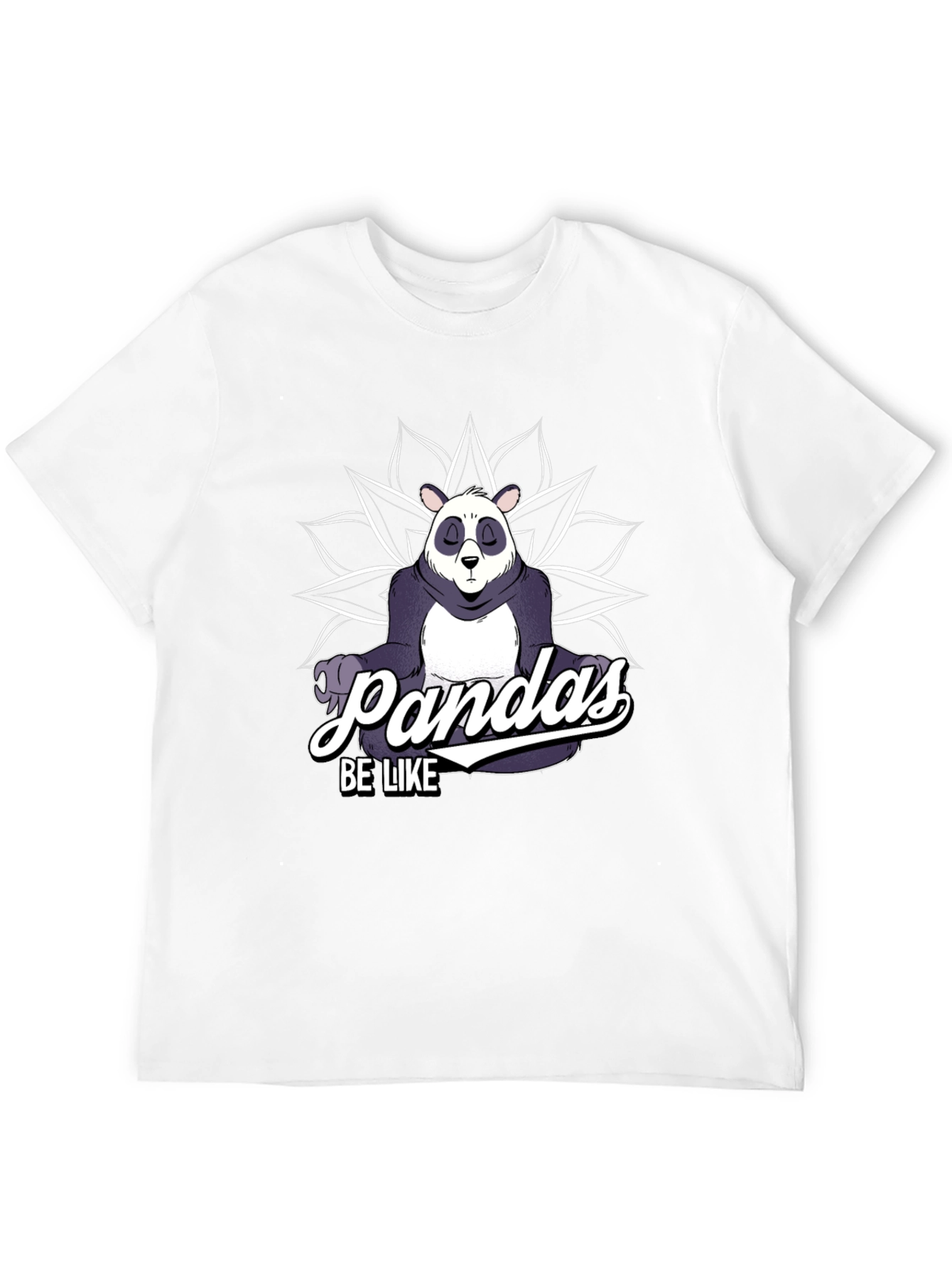 Mens Pandas Be Like Graphic T-Shirt