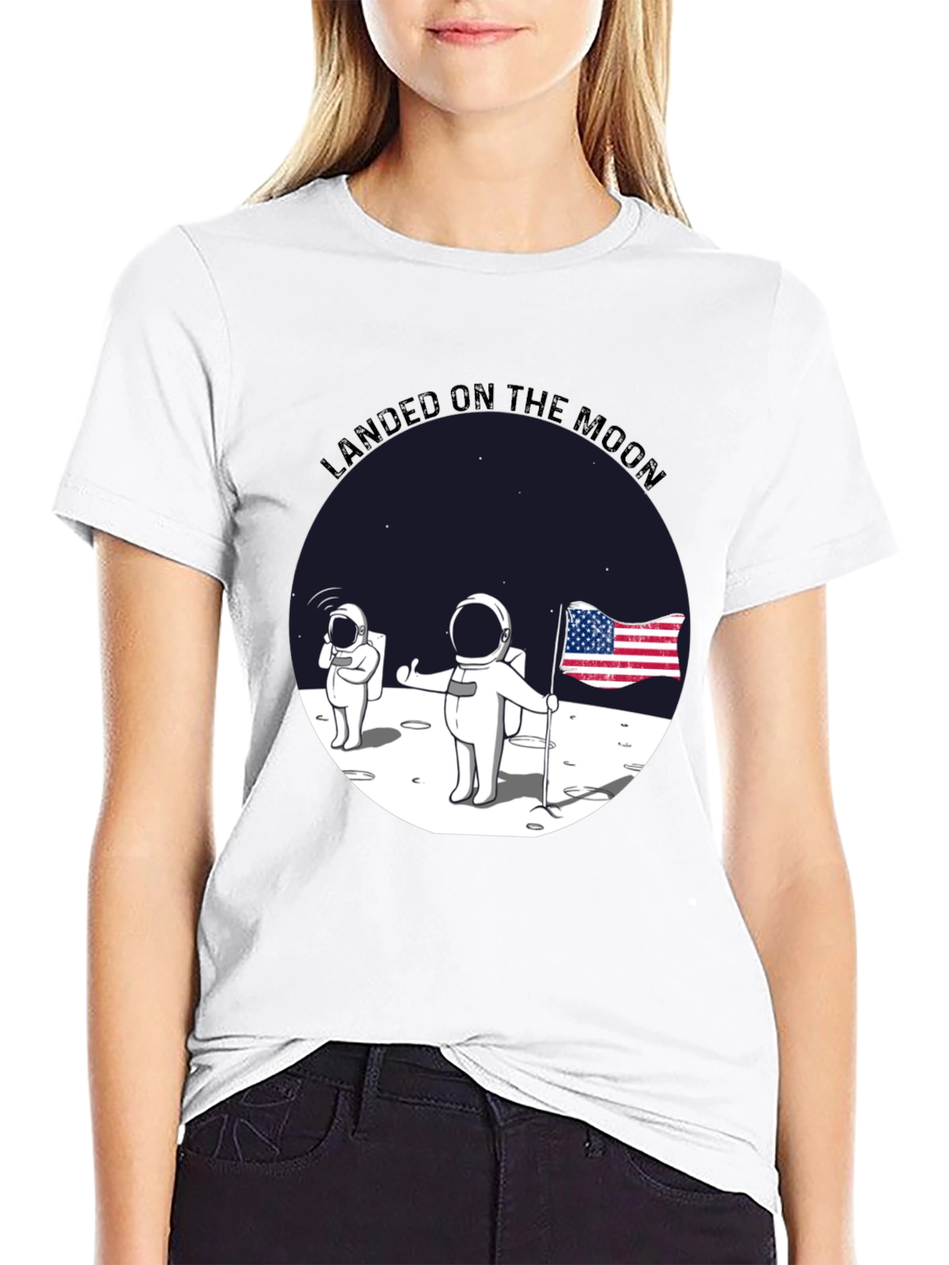 Moon Landing Graphic T-Shirt