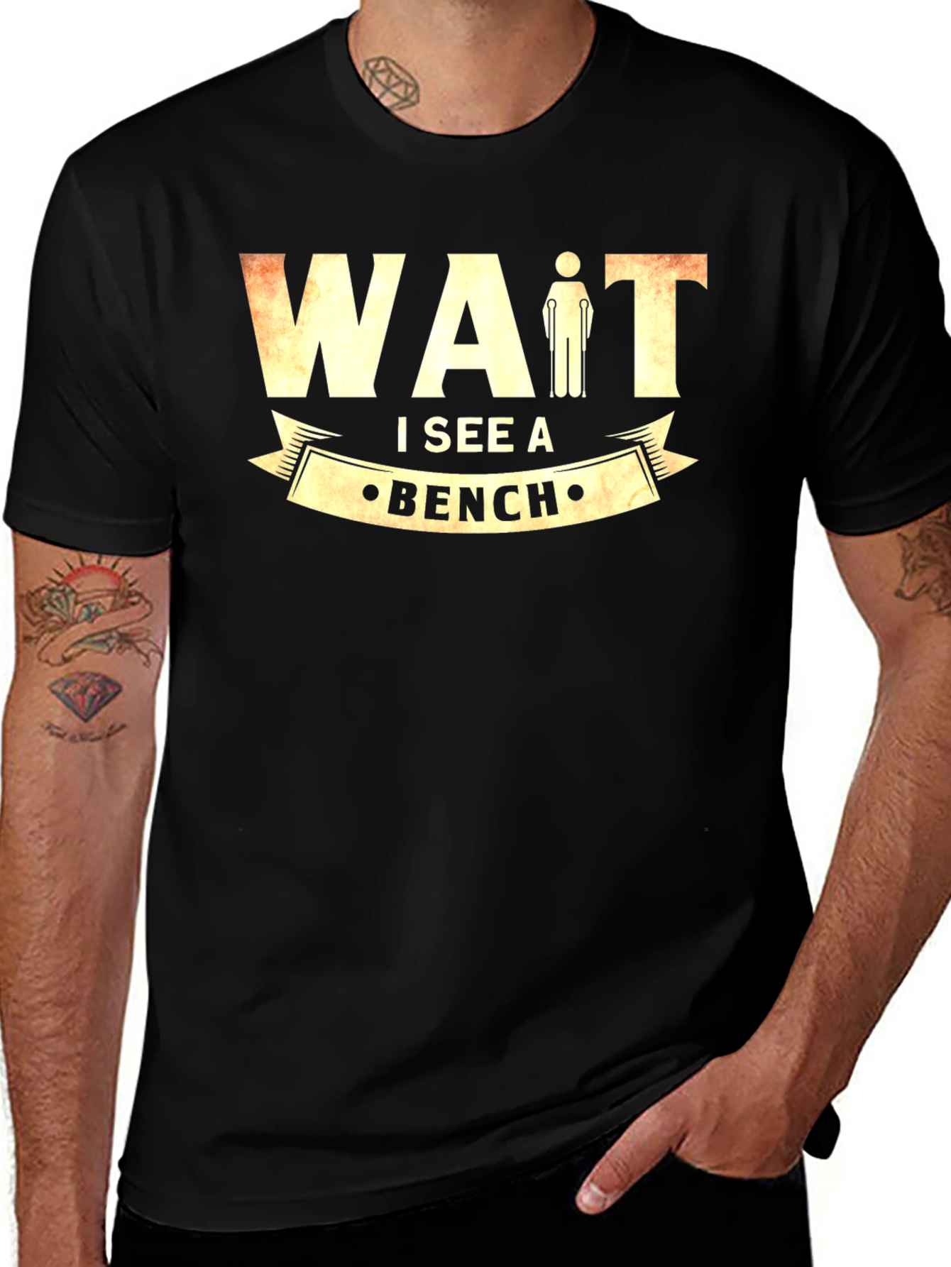 Wait I See a Bench T-Shirt