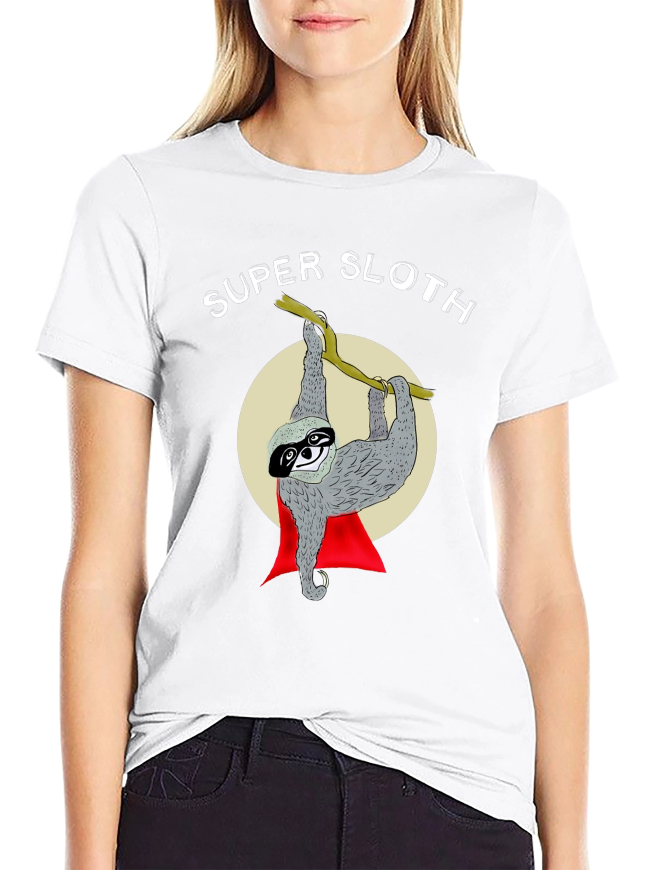 Super Sloth Graphic T-Shirt - Fun & Unique Design