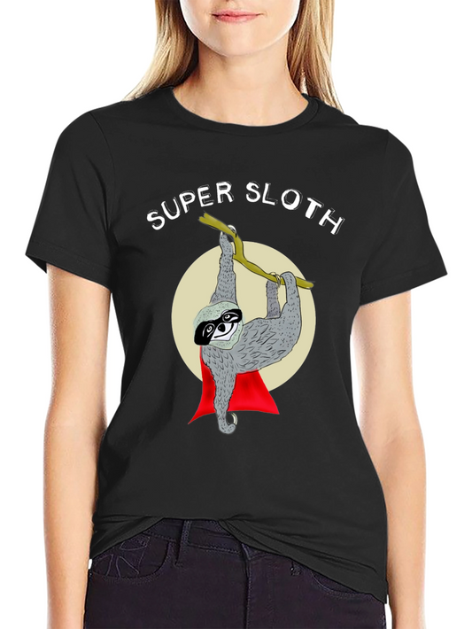 Super Sloth Graphic T-Shirt - Fun & Unique Design