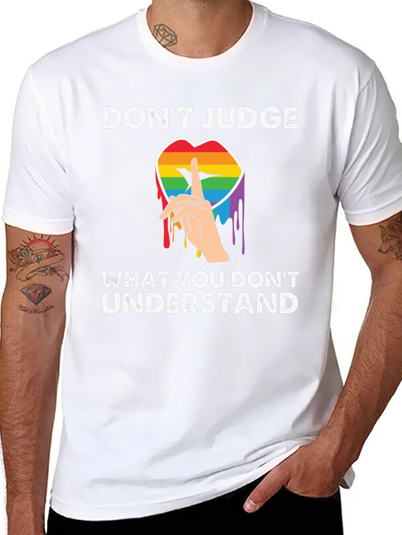Dont Judge LGBT Pride T-Shirt