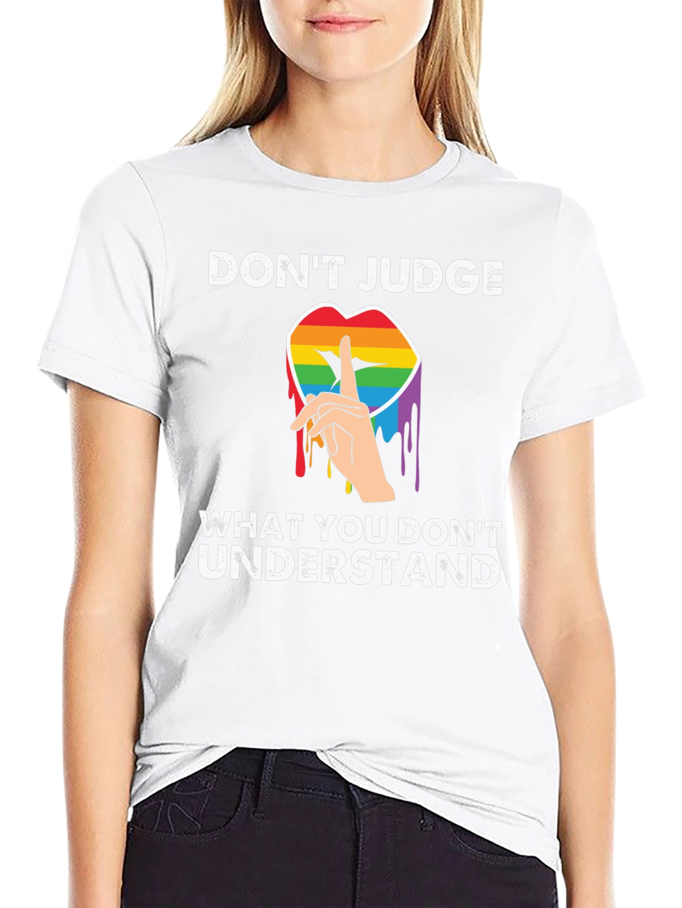 Dont Judge LGBT Pride T-Shirt