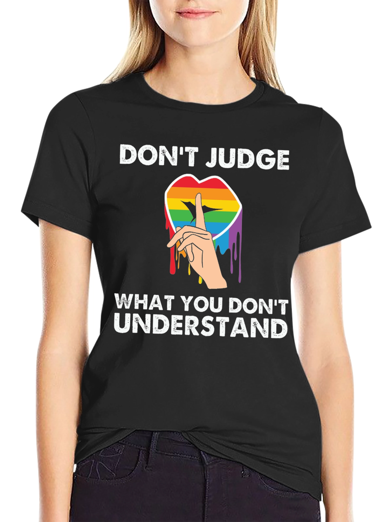 Dont Judge LGBT Pride T-Shirt