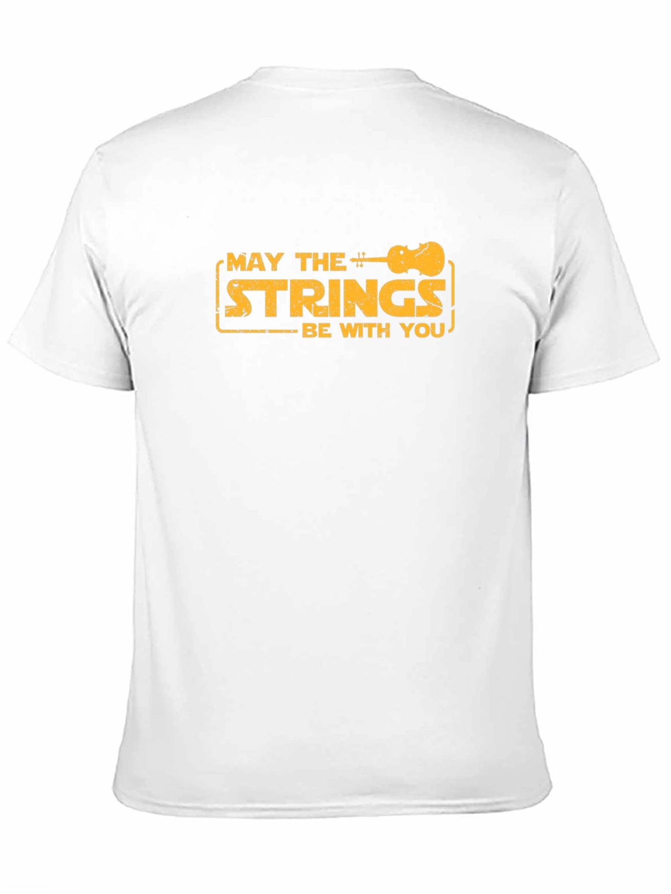 May the Strings Be With You Graphic T-Shirt
