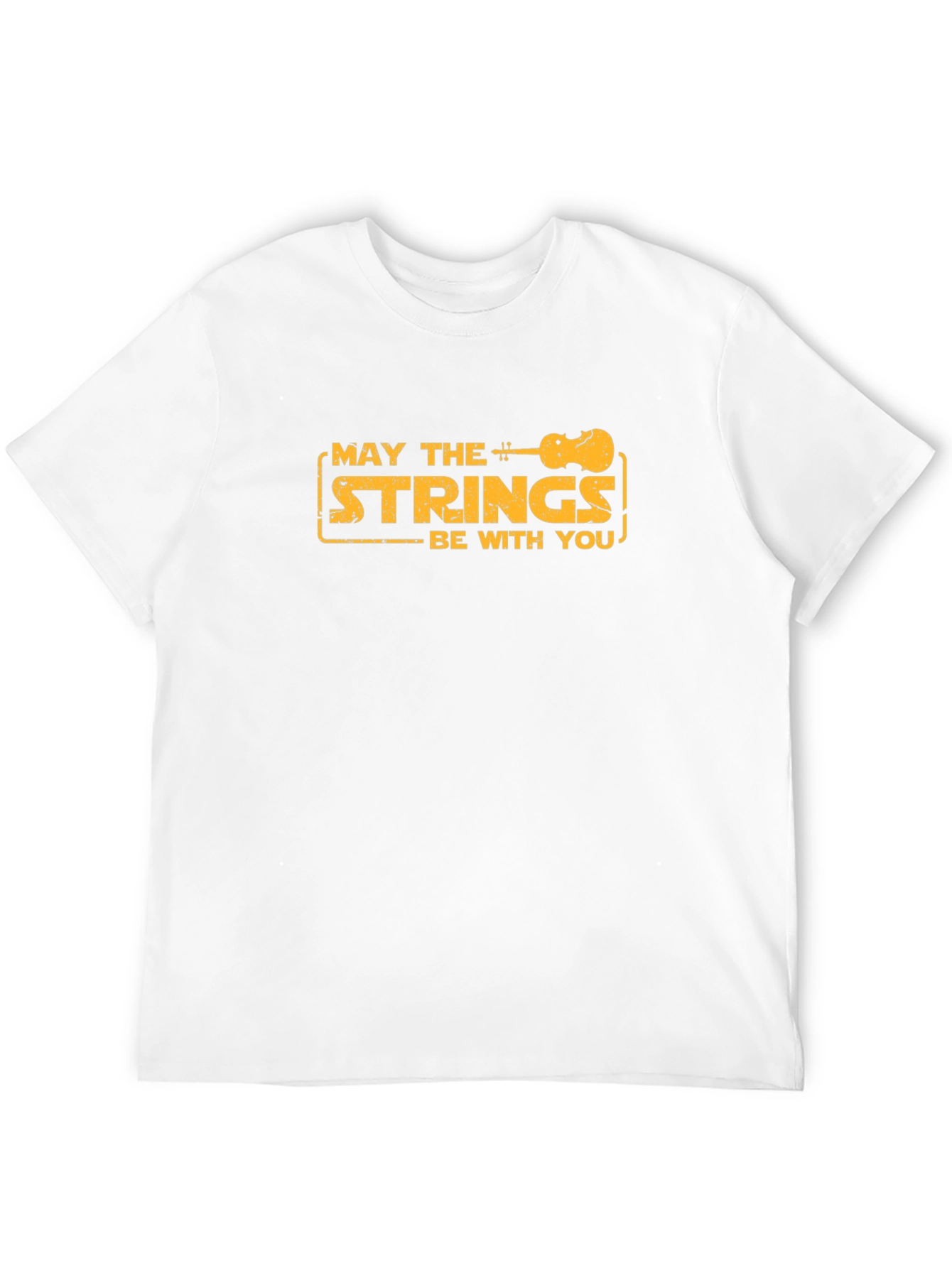 May the Strings Be With You Graphic T-Shirt