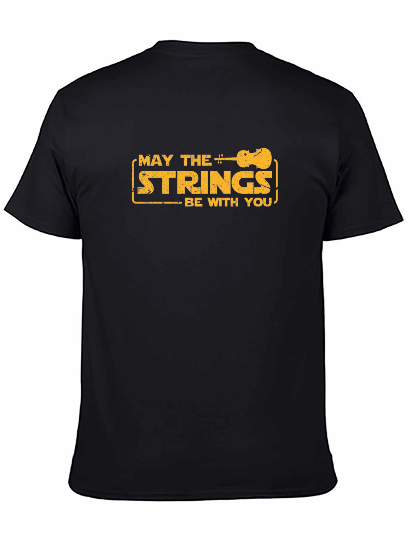 May the Strings Be With You Graphic T-Shirt