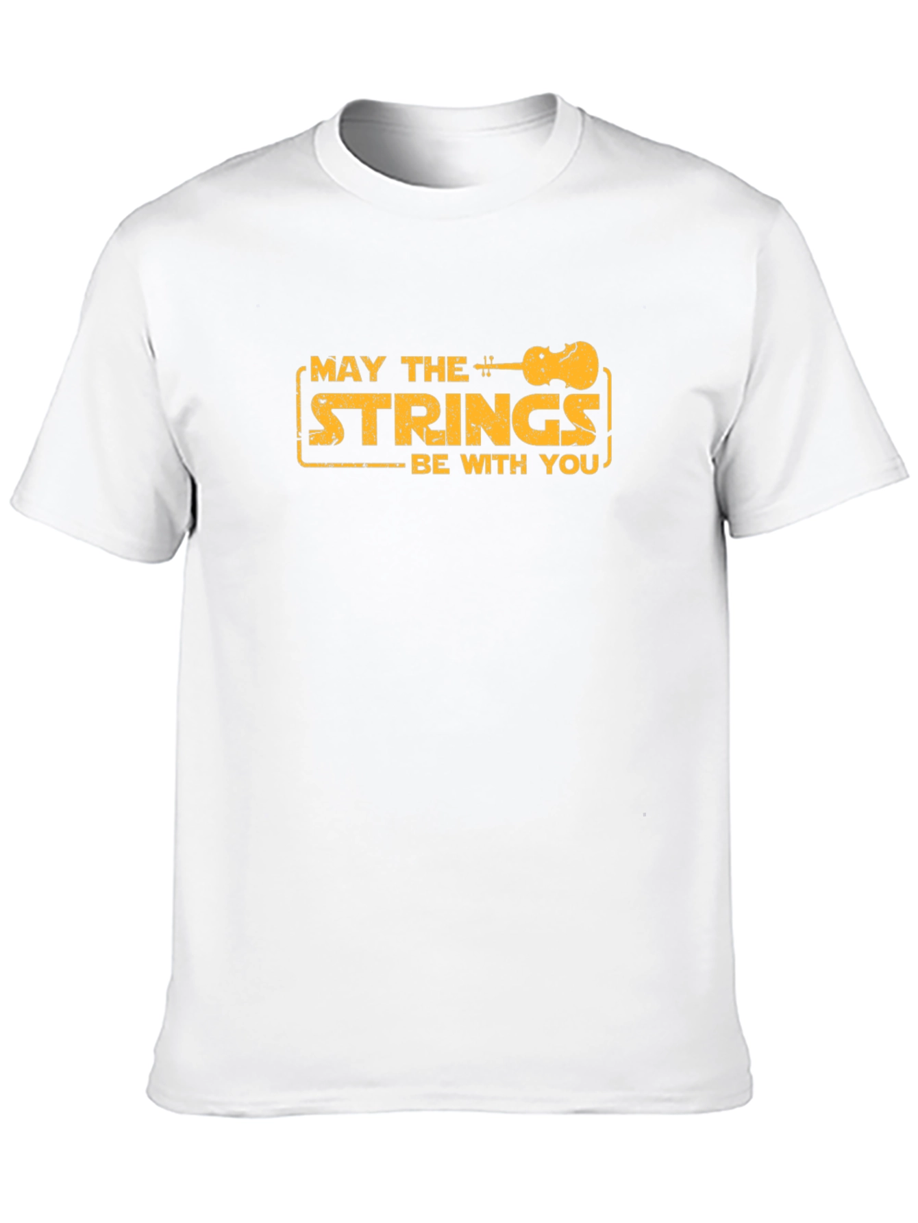 May the Strings Be With You Graphic T-Shirt