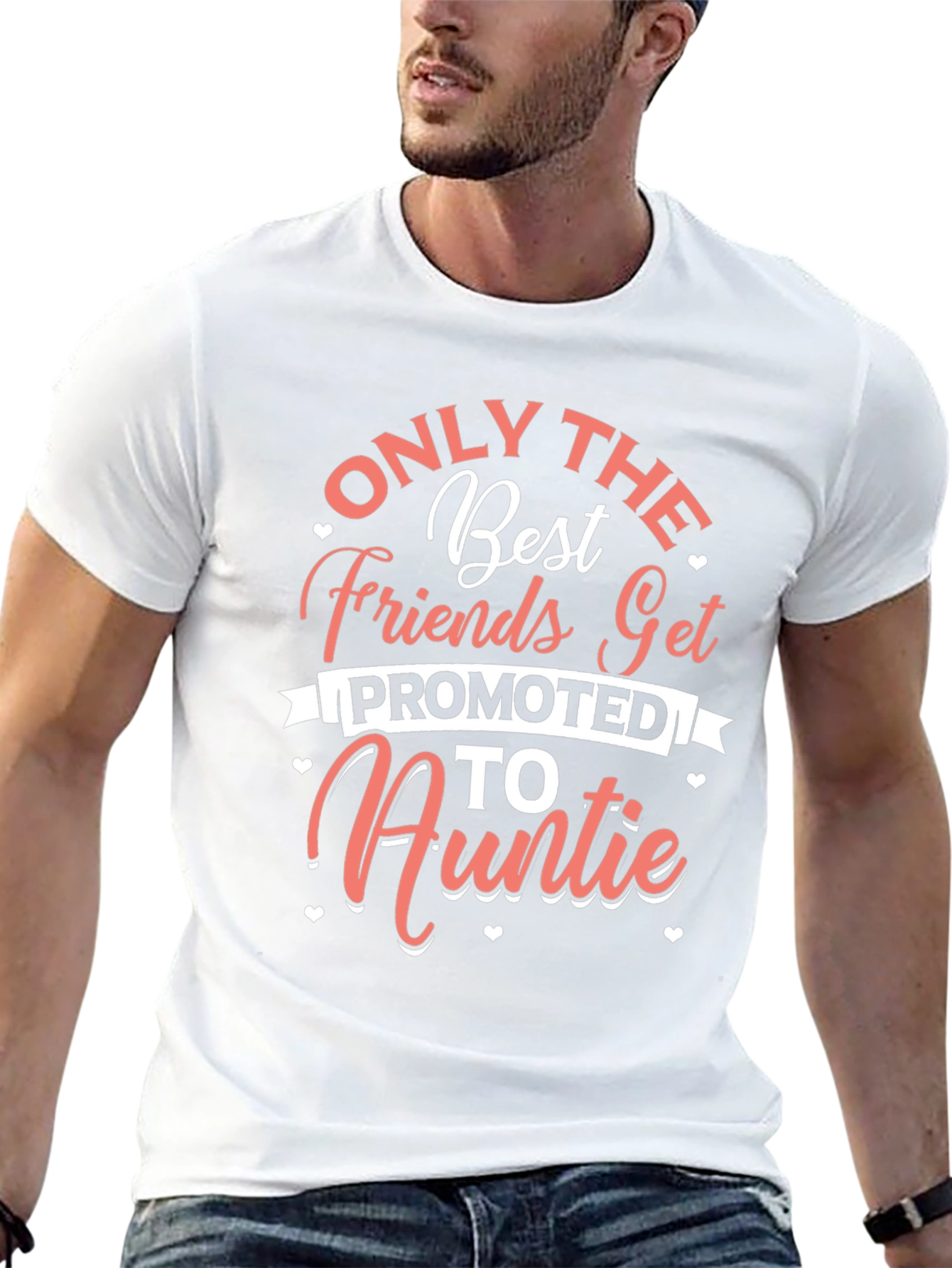 Only the Best Friends Auntie Graphic Tee