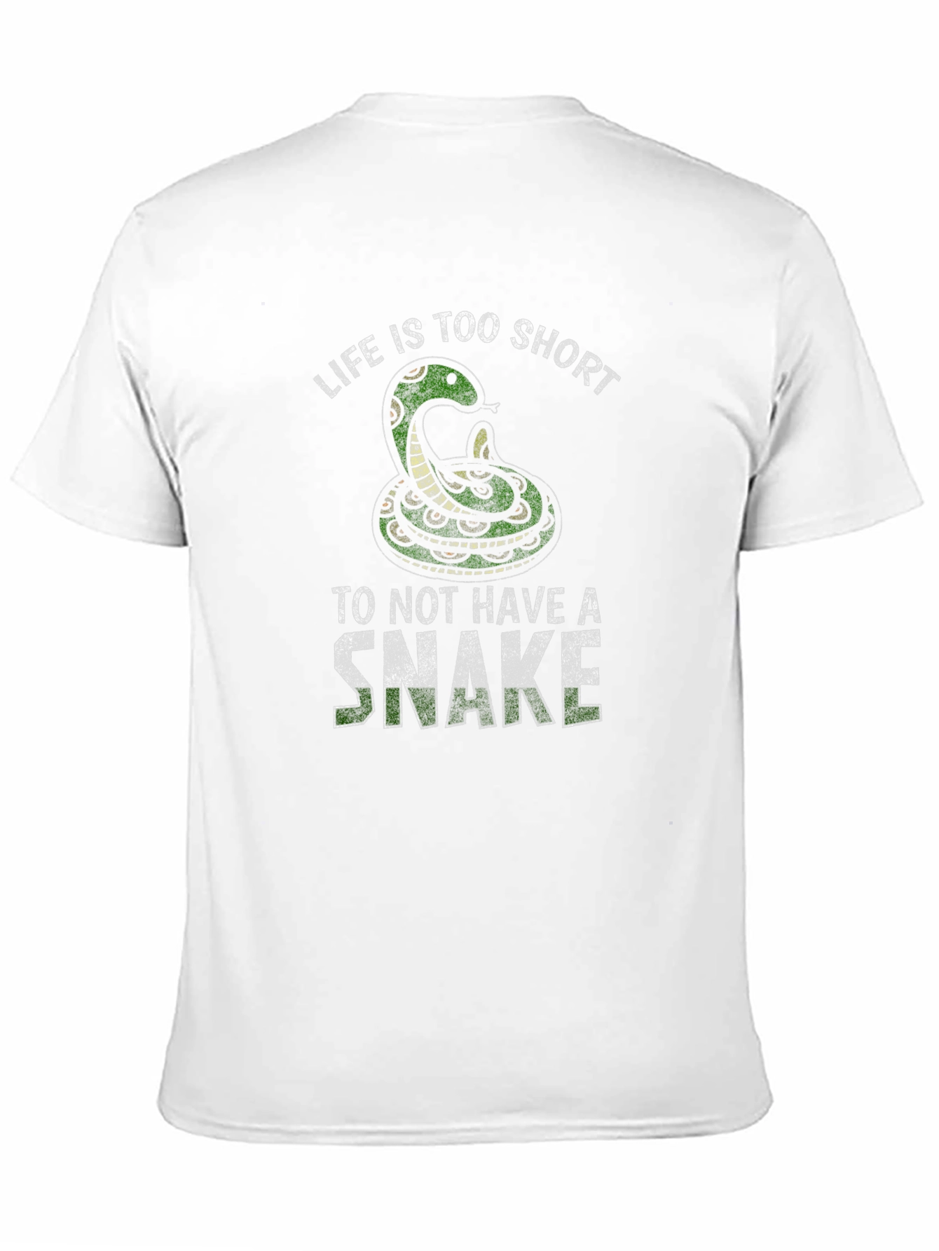 Life is Too Short Snake Graphic Tee
