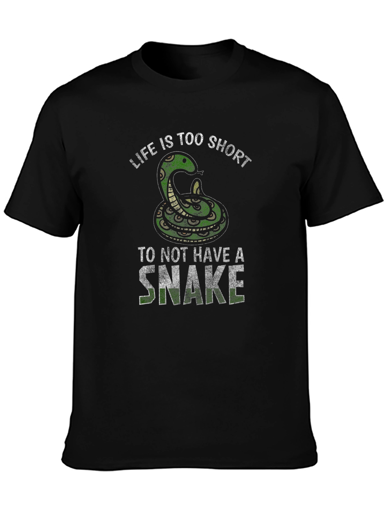Life is Too Short Snake Graphic Tee
