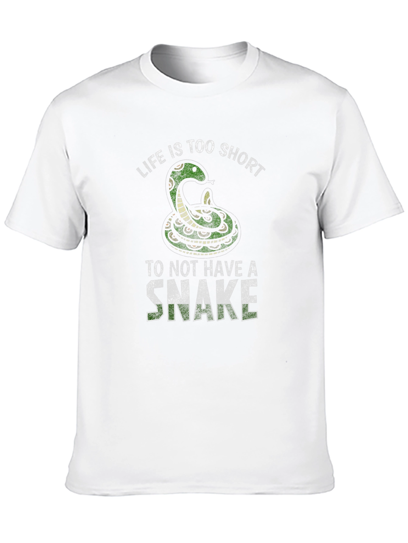 Life is Too Short Snake Graphic Tee