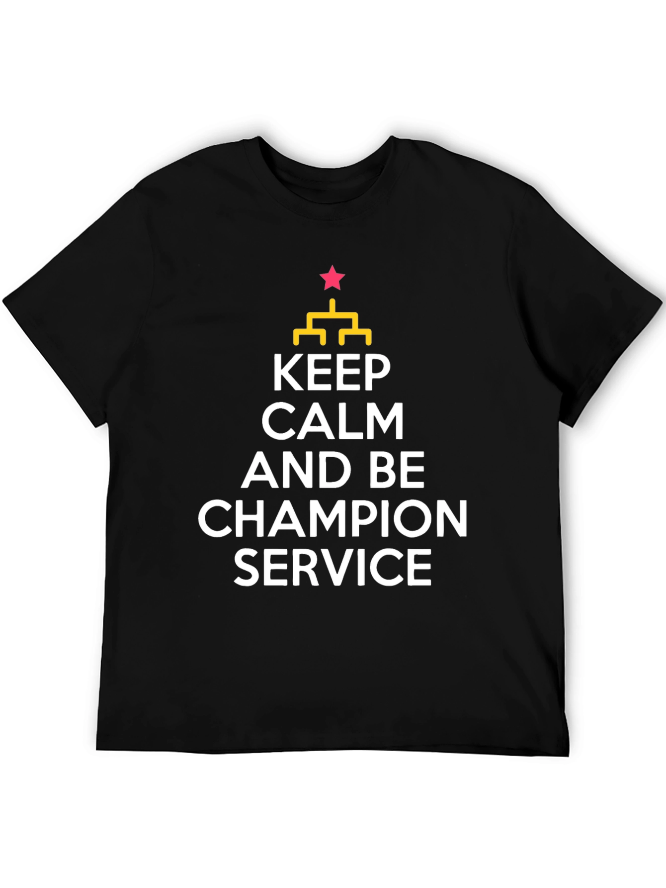 Keep Calm Champion Service T-Shirt