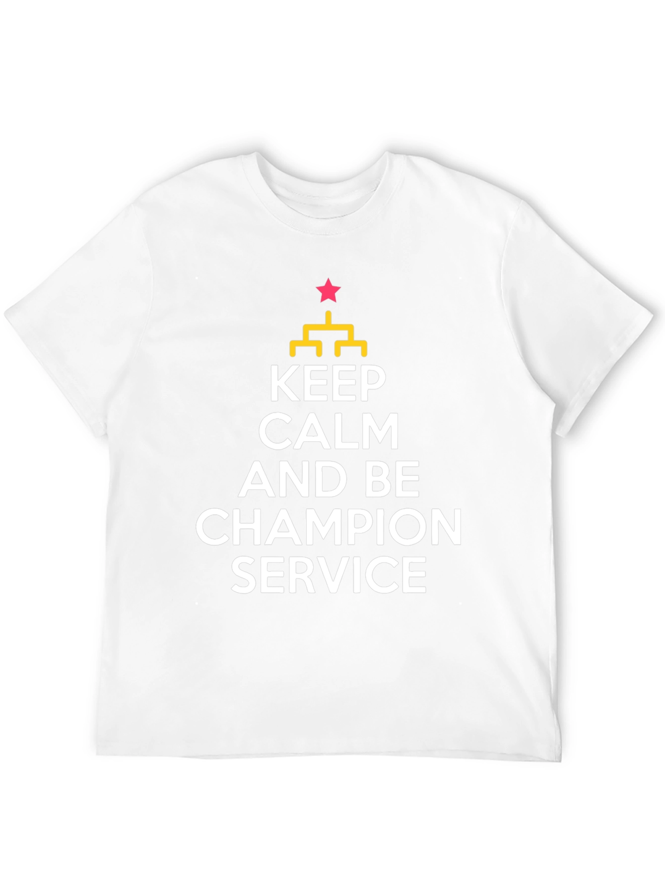 Keep Calm Champion Service T-Shirt