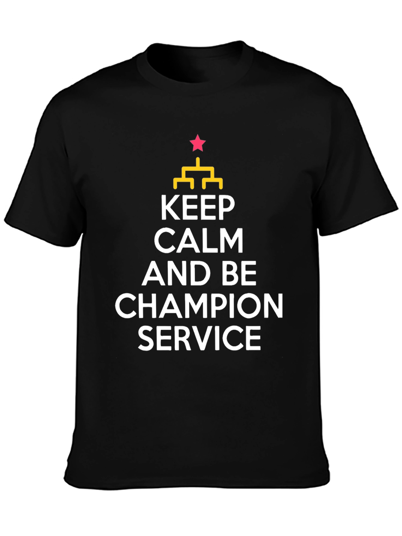 Keep Calm Champion Service T-Shirt