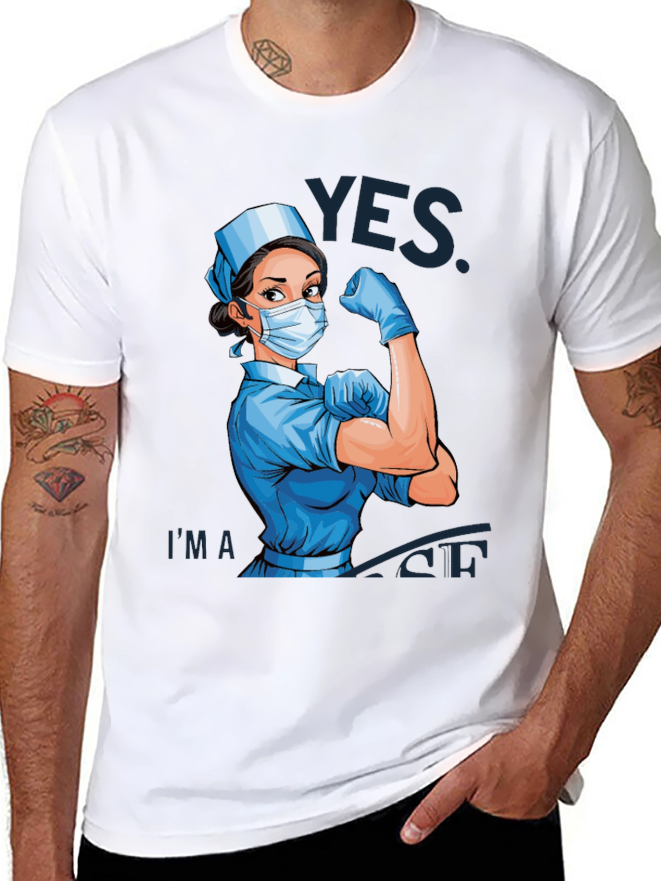 Nurse Power T-Shirt - Yes Im a Nurse!