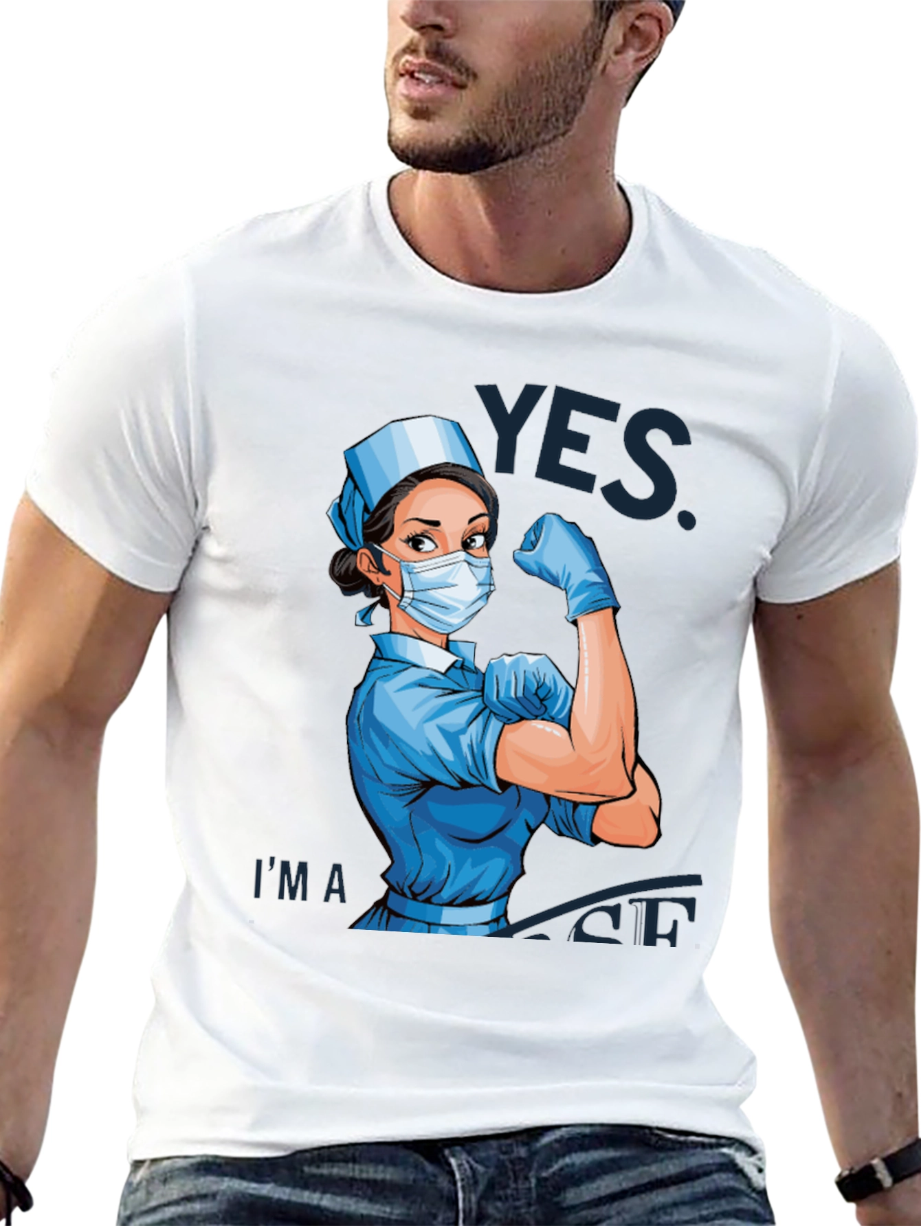 Nurse Power T-Shirt - Yes Im a Nurse!