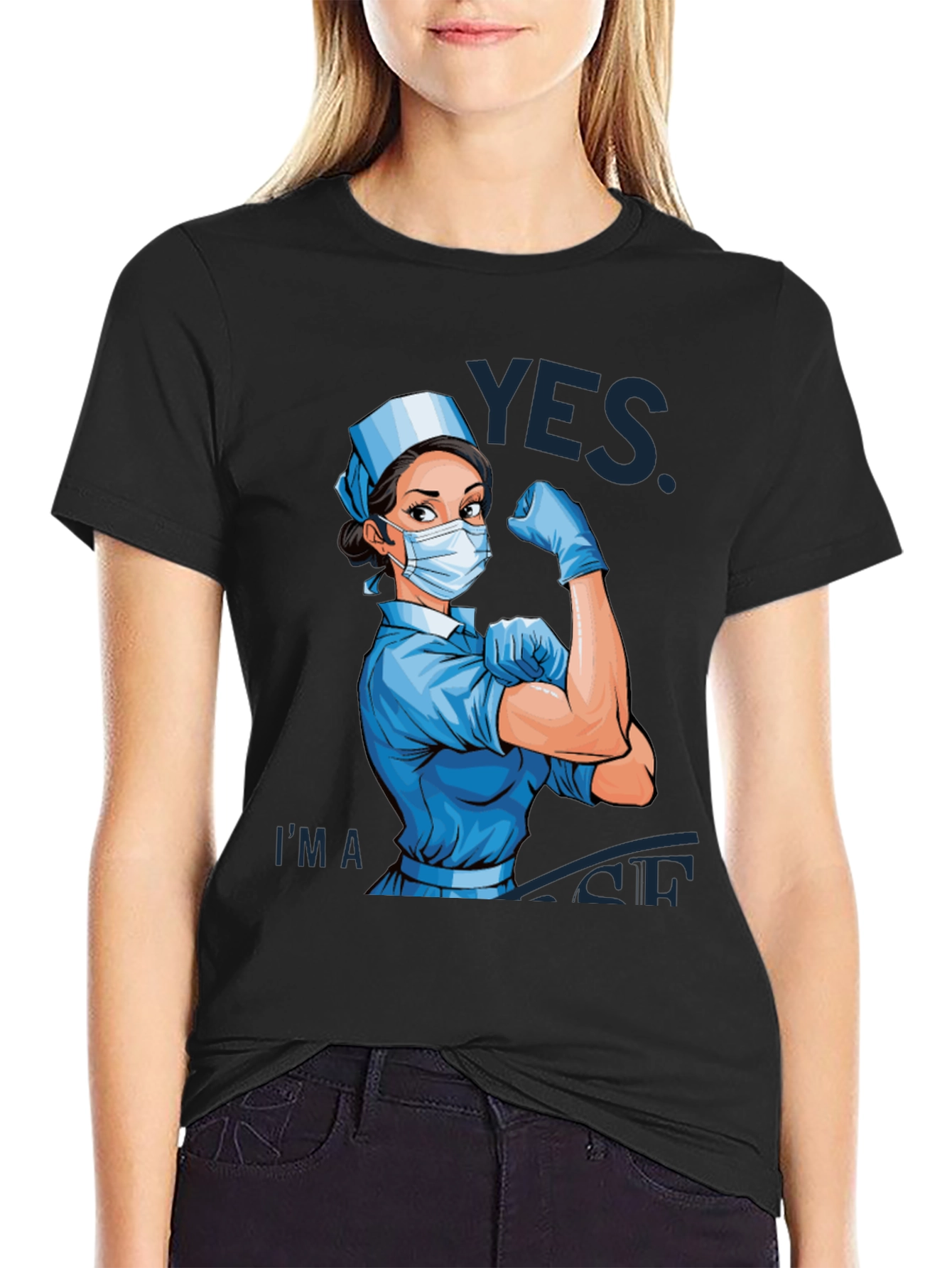 Nurse Power T-Shirt - Yes Im a Nurse!