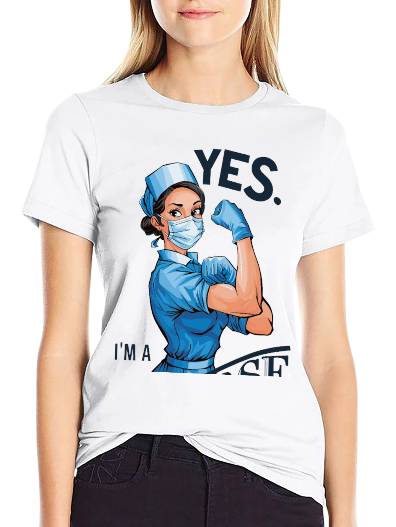 Nurse Power T-Shirt - Yes Im a Nurse!