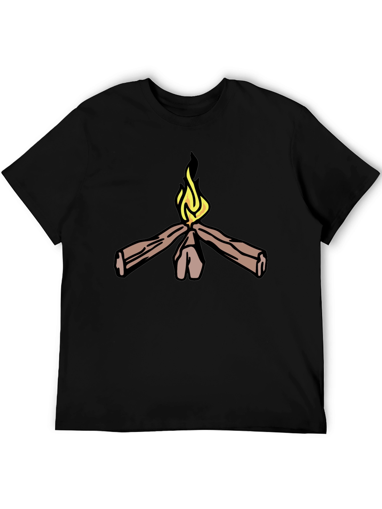 Campfire Graphic Tee - Cozy Vibes