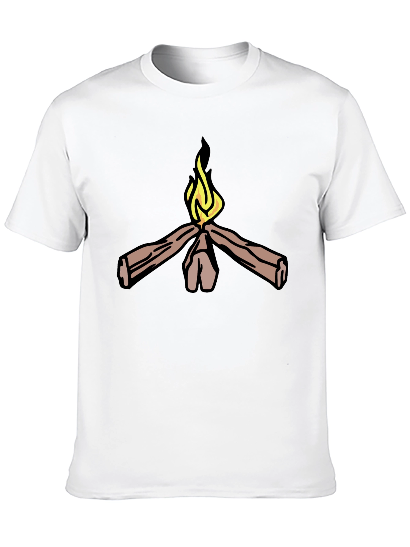 Campfire Graphic Tee - Cozy Vibes