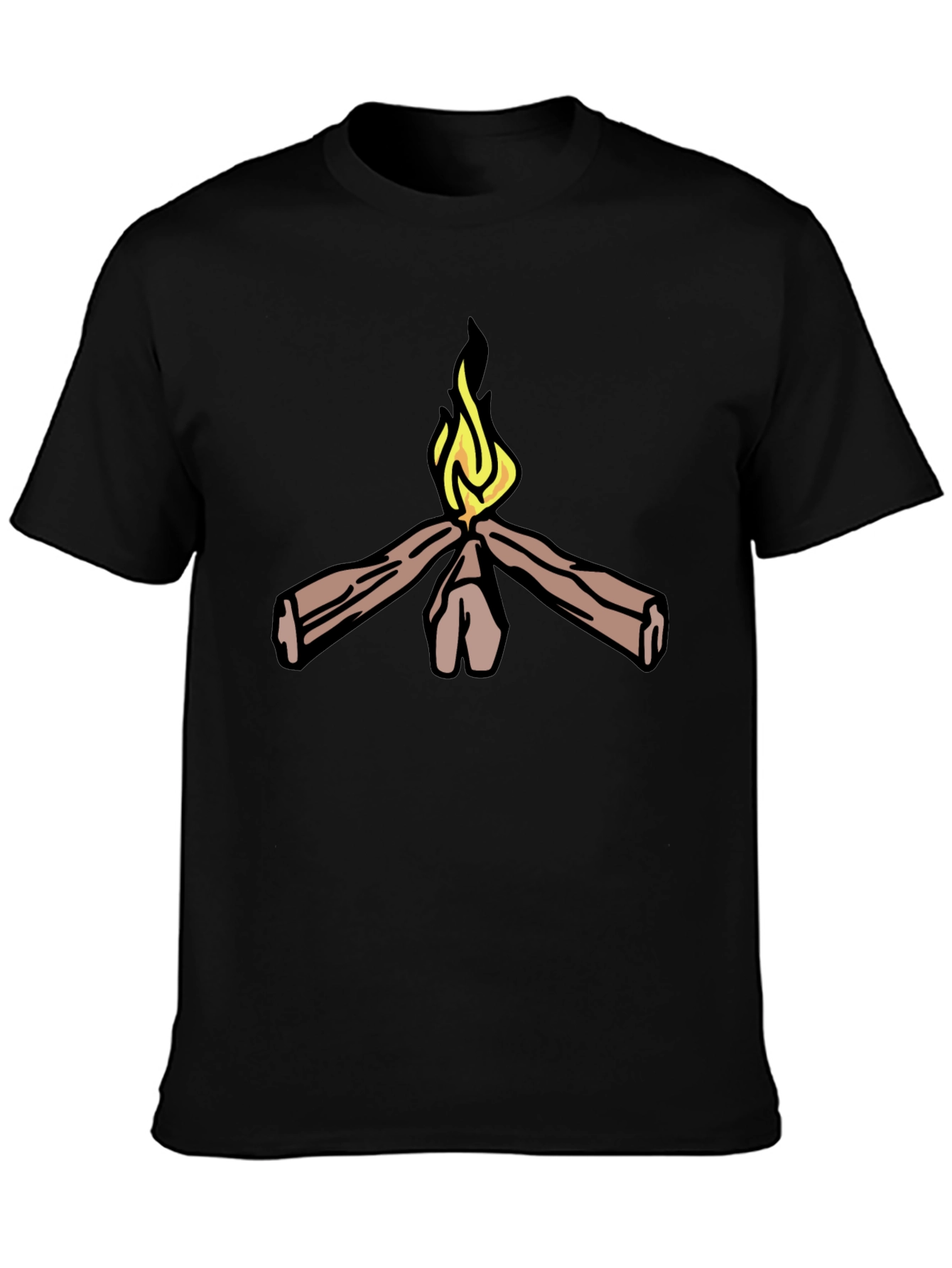 Campfire Graphic Tee - Cozy Vibes
