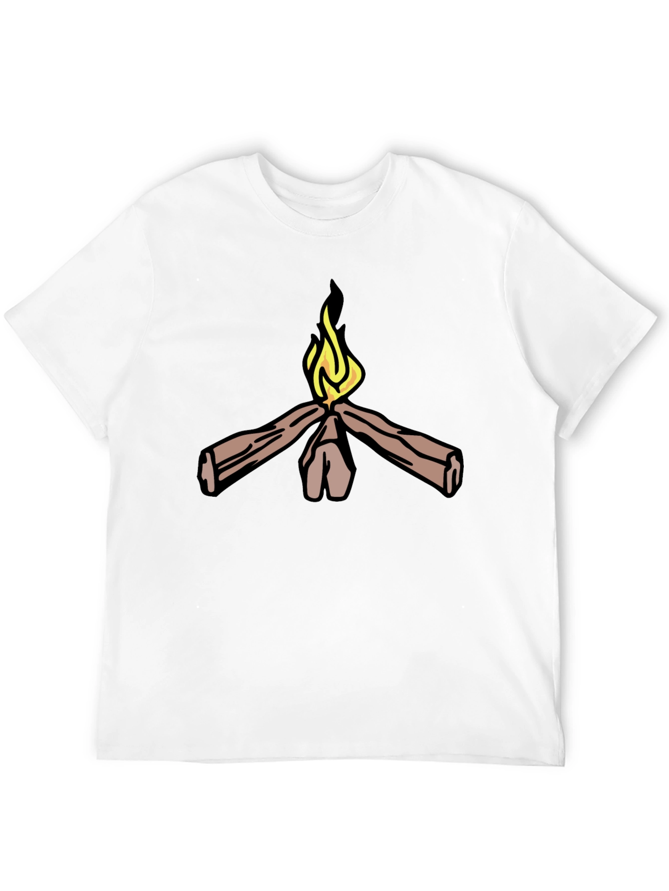Campfire Graphic Tee - Cozy Vibes