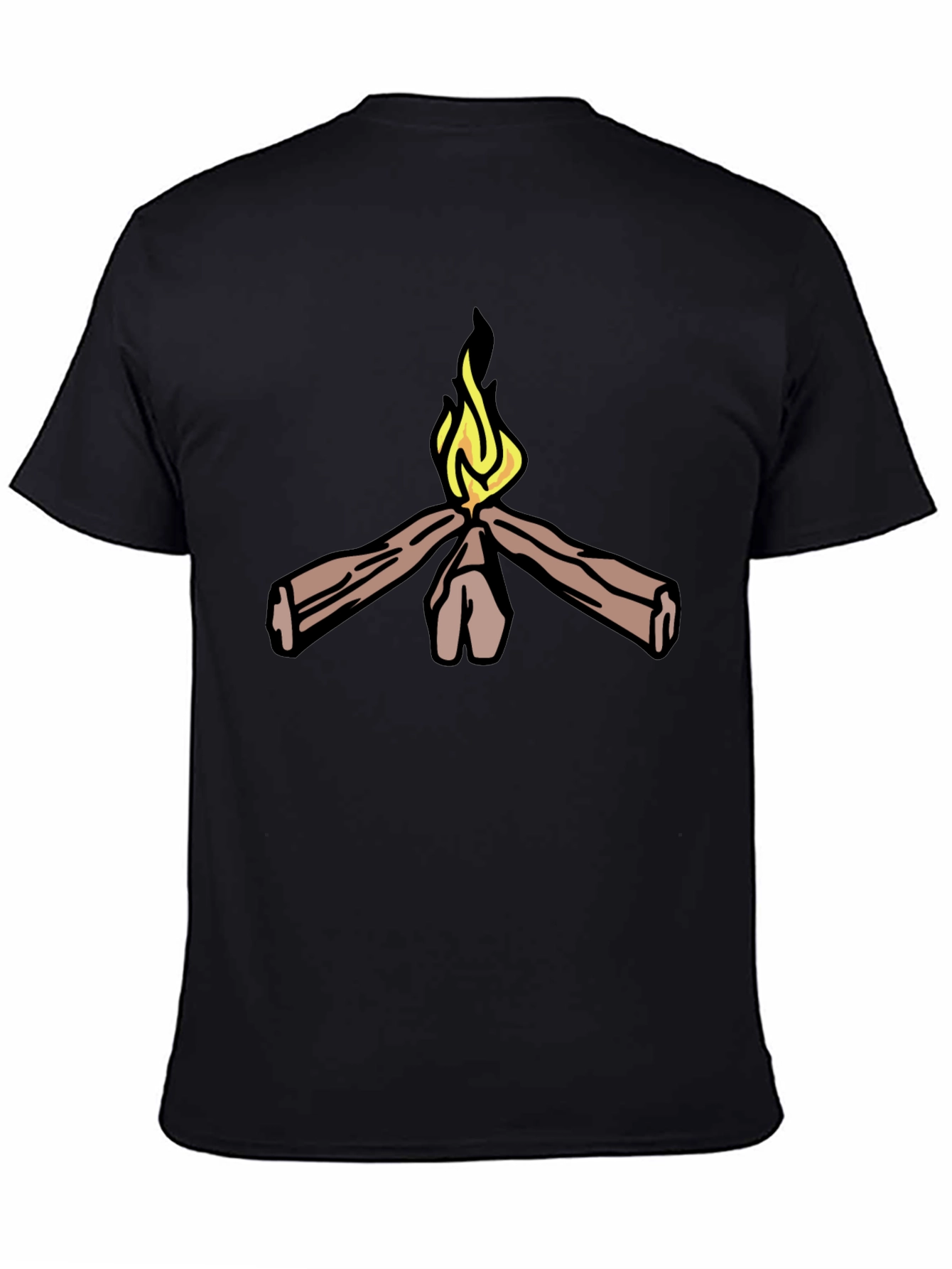 Campfire Graphic Tee - Cozy Vibes