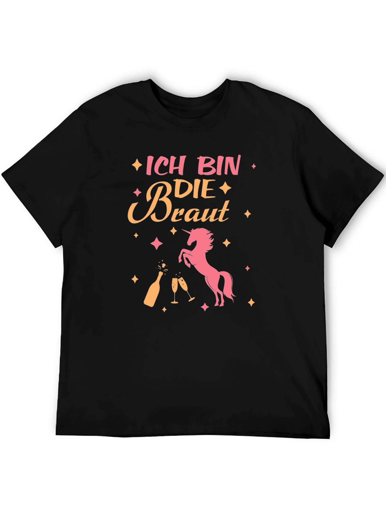 Bride Unicorn T-Shirt Wedding Party Tee