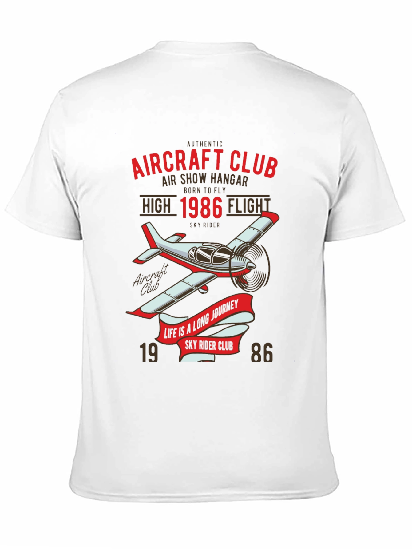 Aircraft Club T-Shirt - 1986 Flight