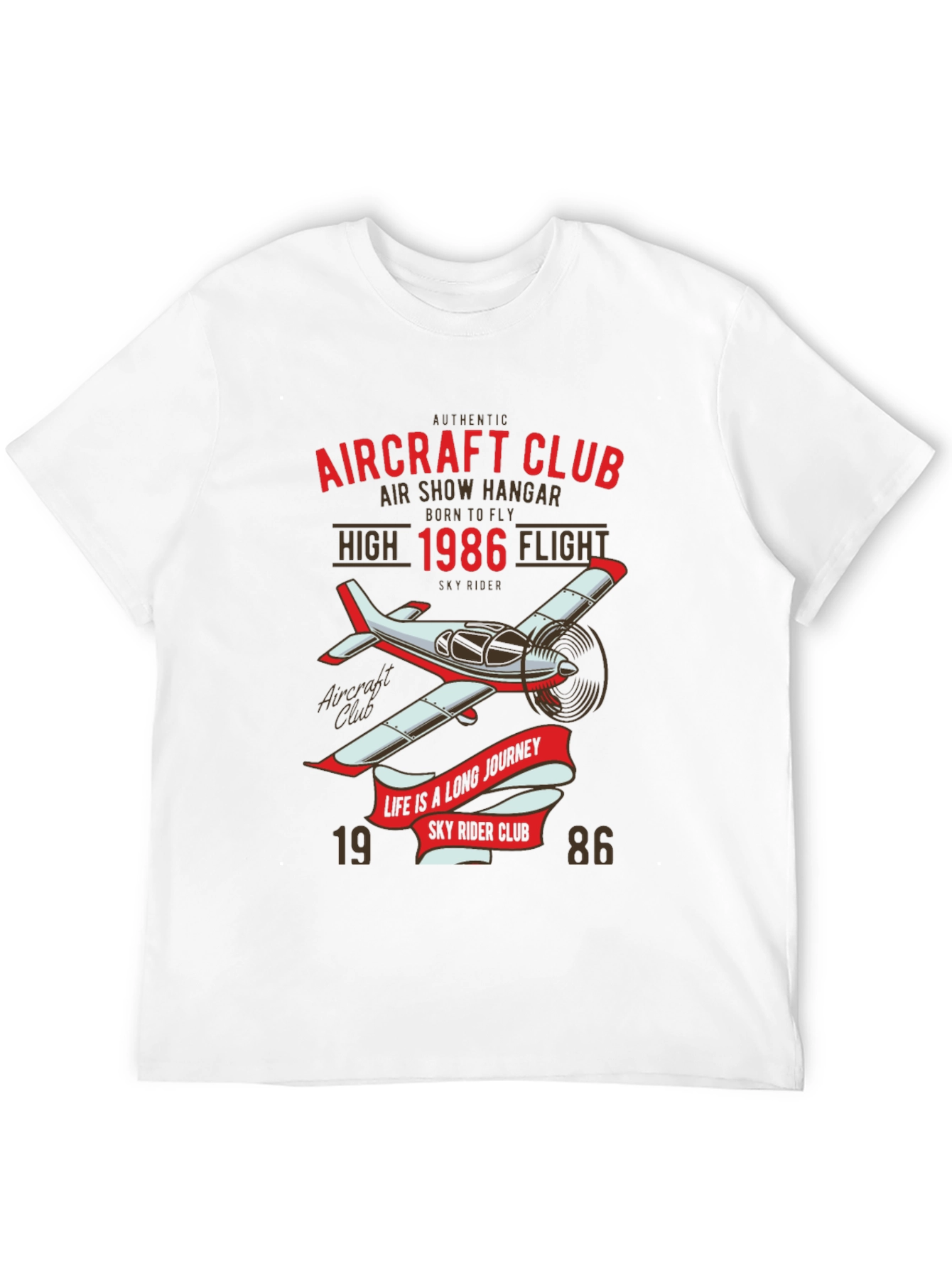 Aircraft Club T-Shirt - 1986 Flight