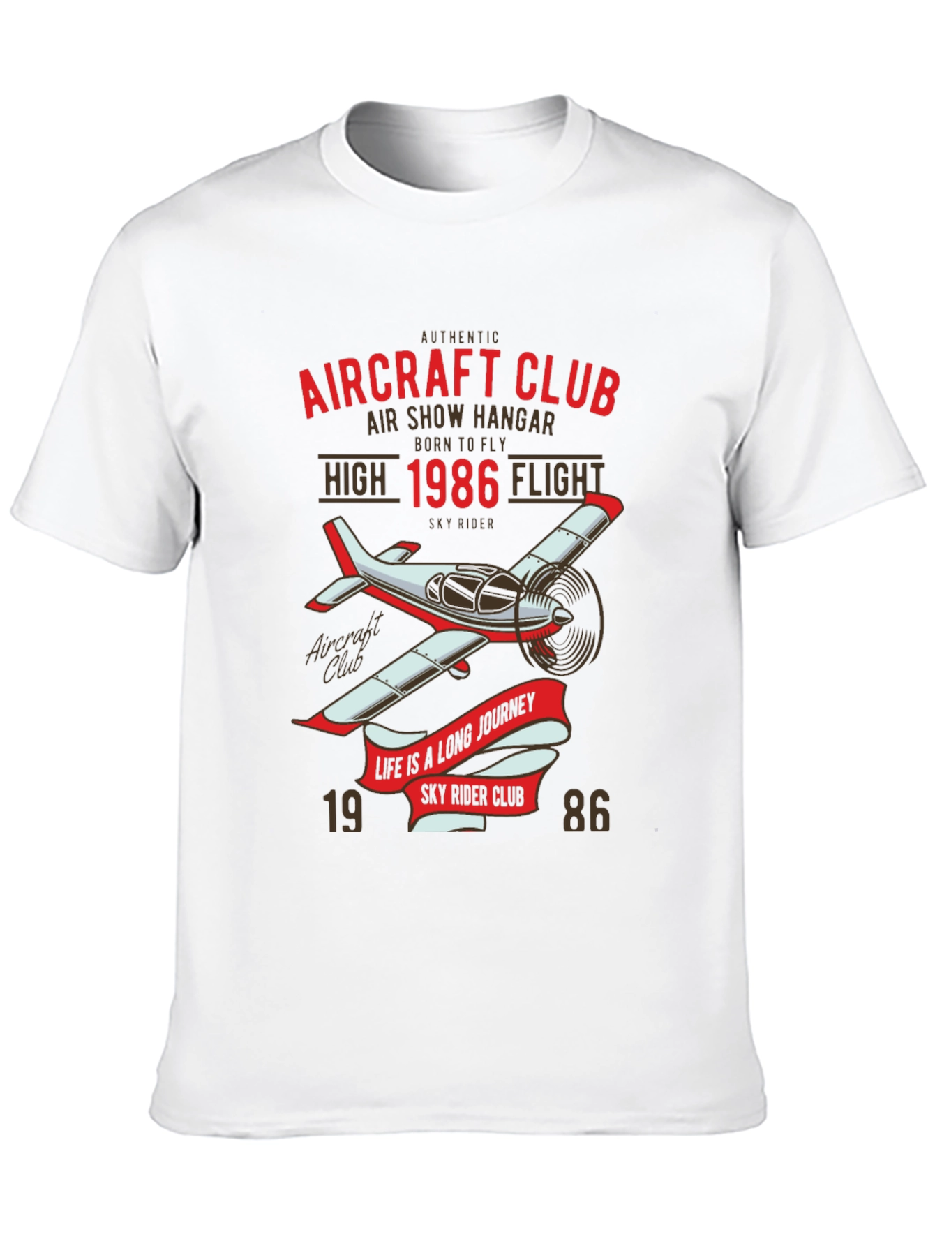 Aircraft Club T-Shirt - 1986 Flight