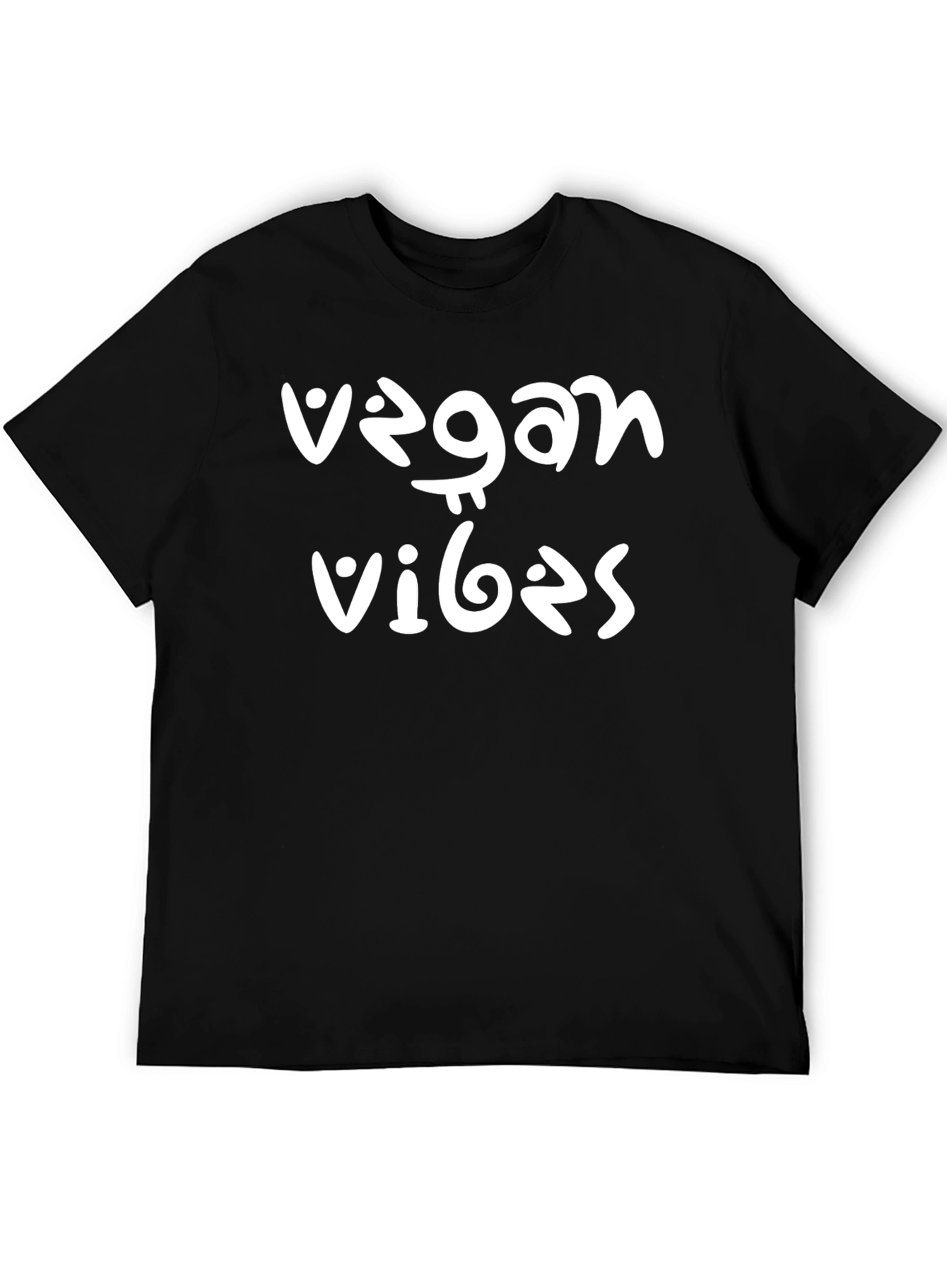 Vegan Vibes Graphic Tee - Stylish & Comfortable