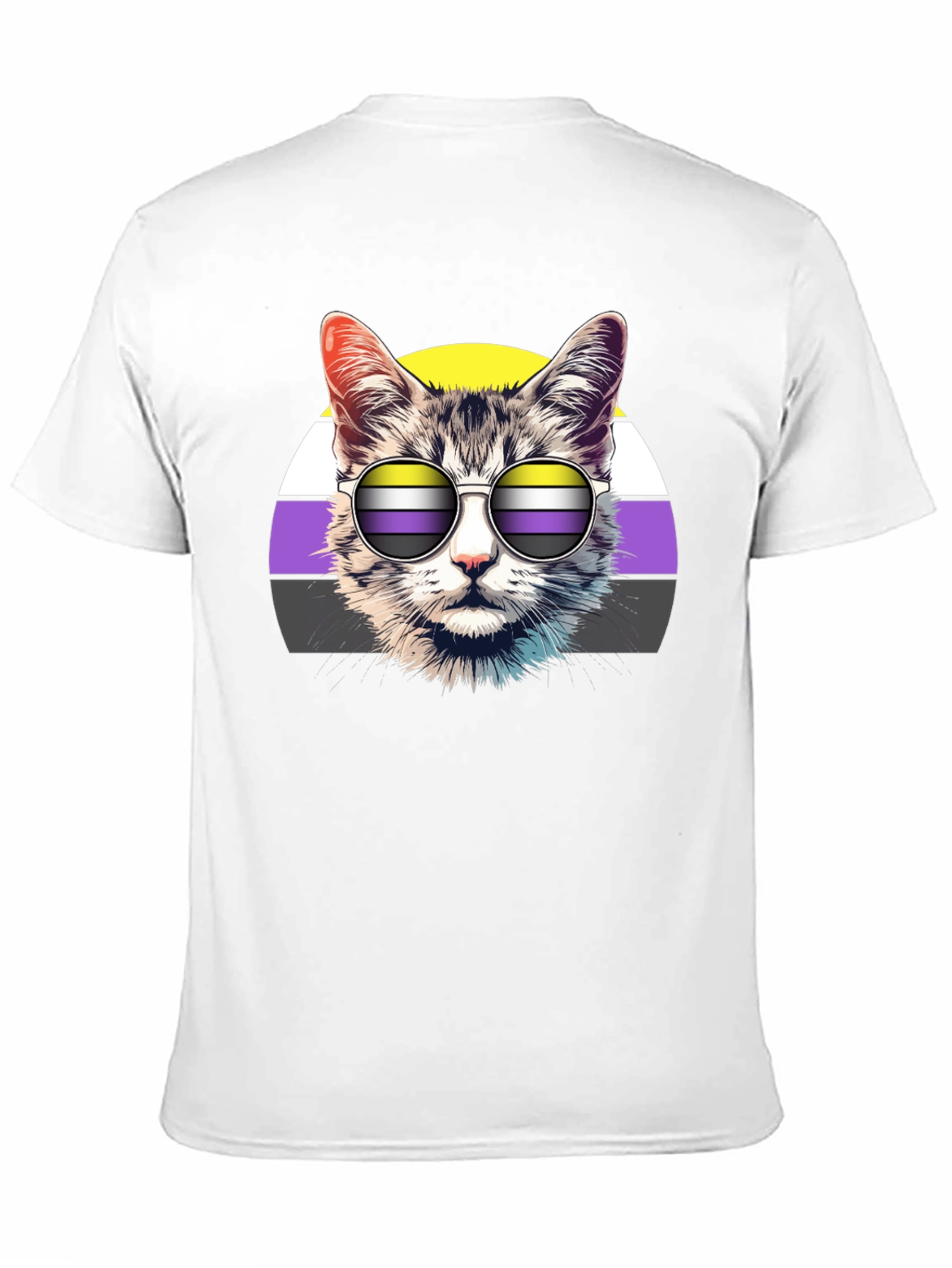 Cool Cat LGBTQ Pride T-Shirt