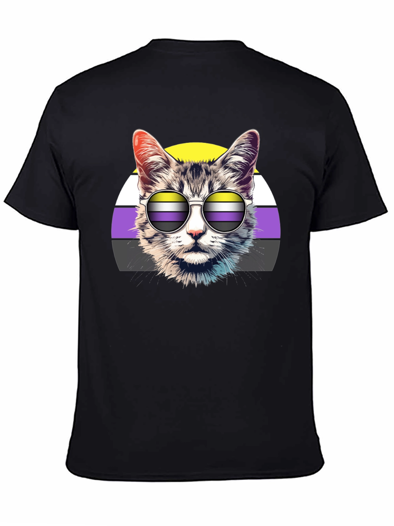 Cool Cat LGBTQ Pride T-Shirt