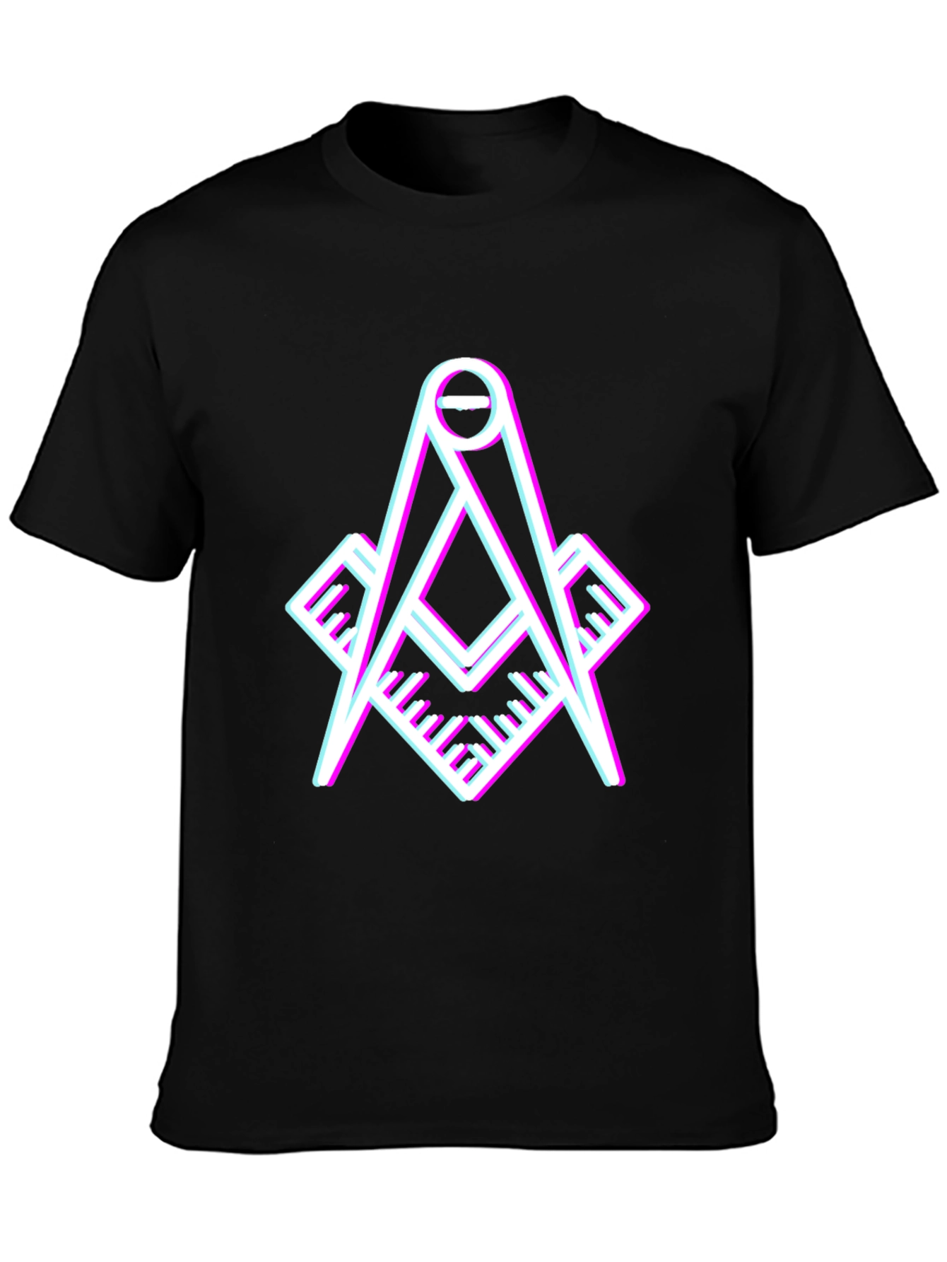 Modern Masonic Compass T-Shirt